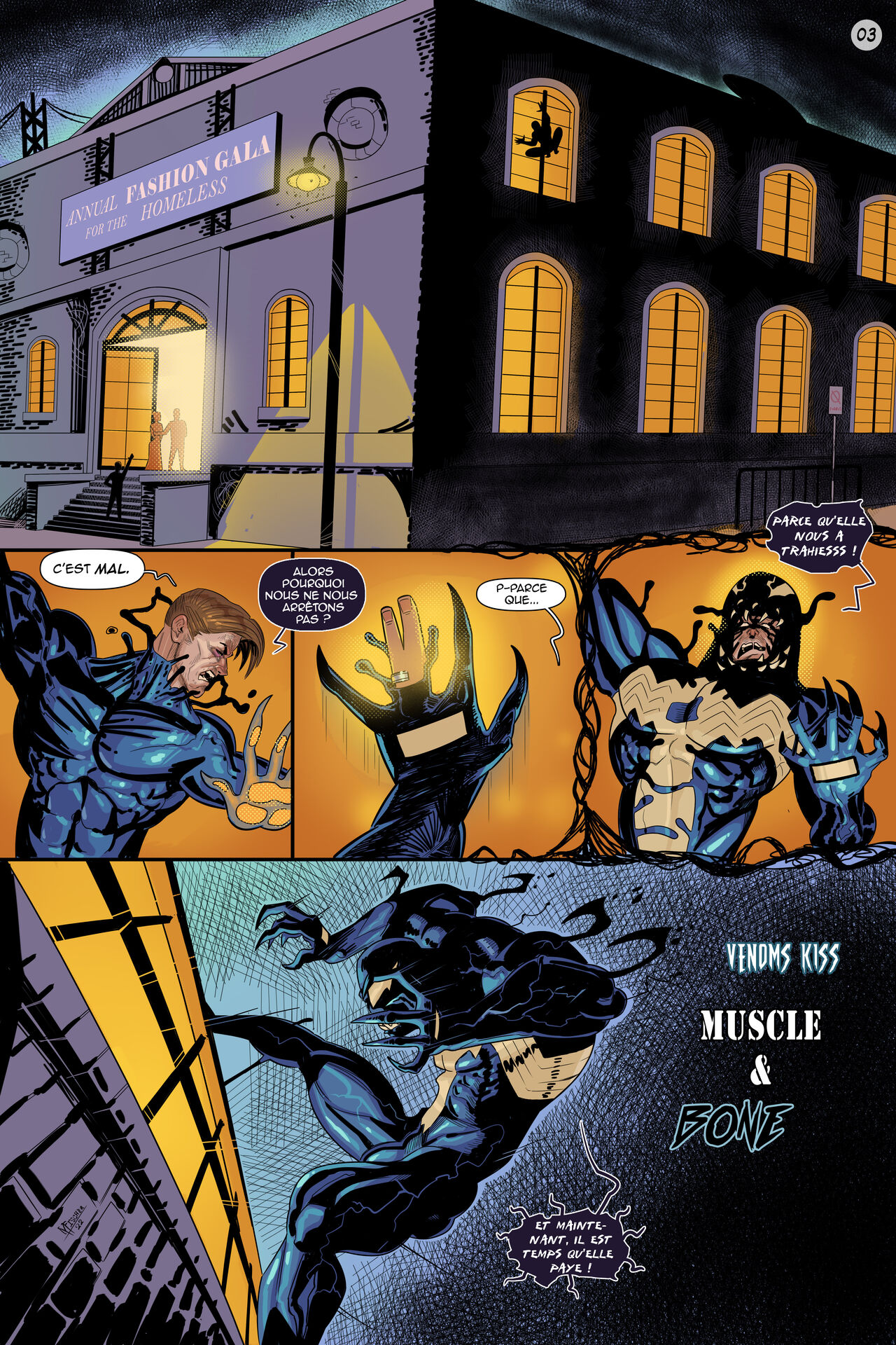 Venom's Kiss #3 - Muscle &amp; Bone page 3 full