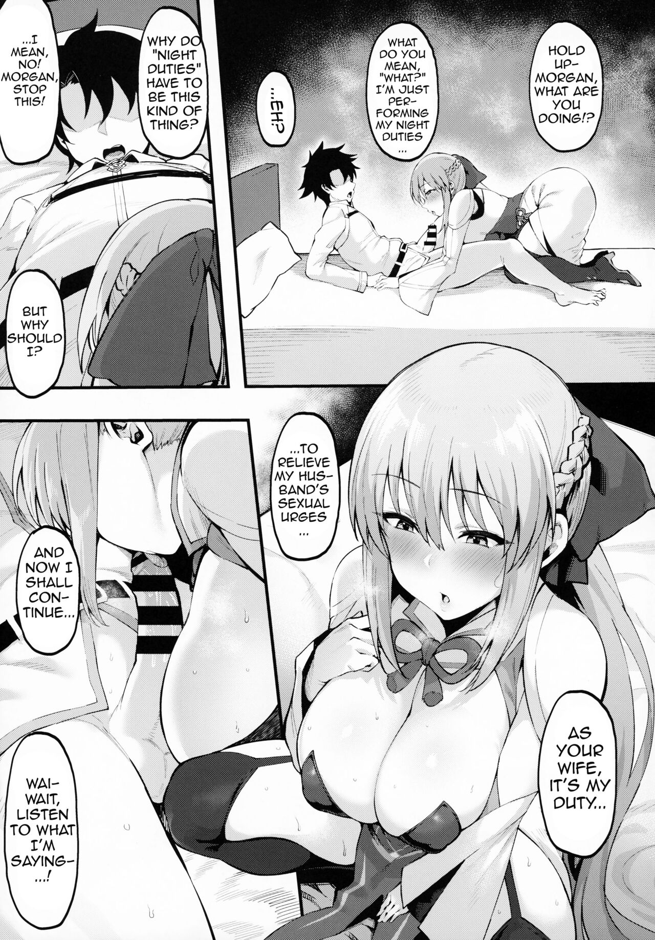 Icha Love Amaama Morgan-sama | Sweet Erotic Loving With Morgan-sama + Extra Clear File page 4 full
