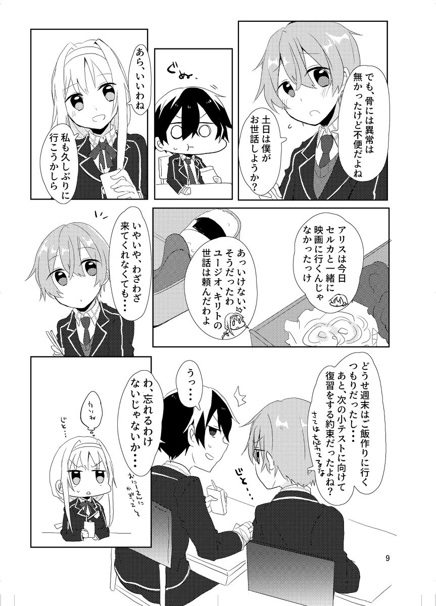 Kirito!! Migite no Shiyou wa Kinshi da yo! page 7 full