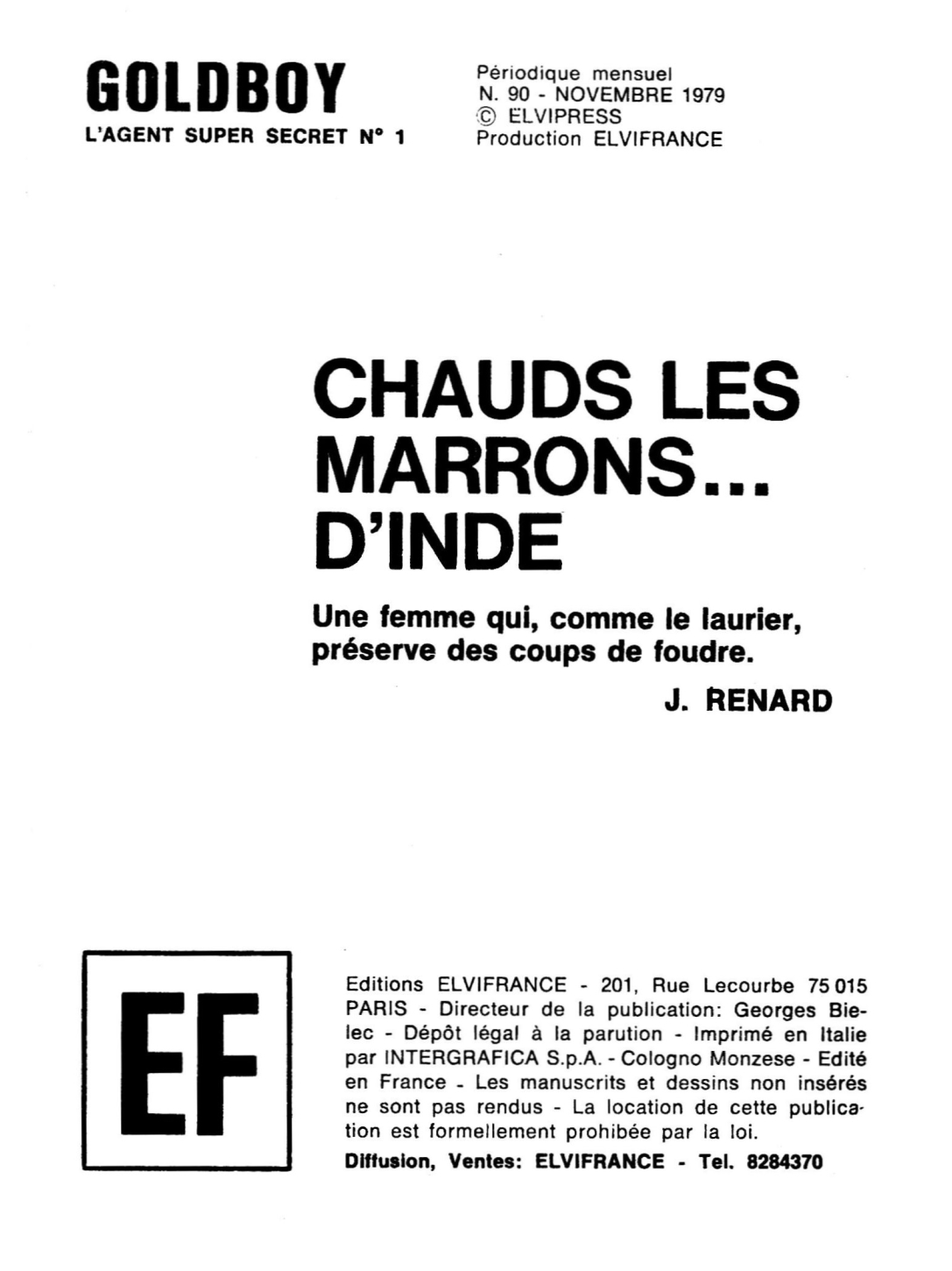 GoldBoy 90 - Chaud les marrons... d'Indes page 3 full