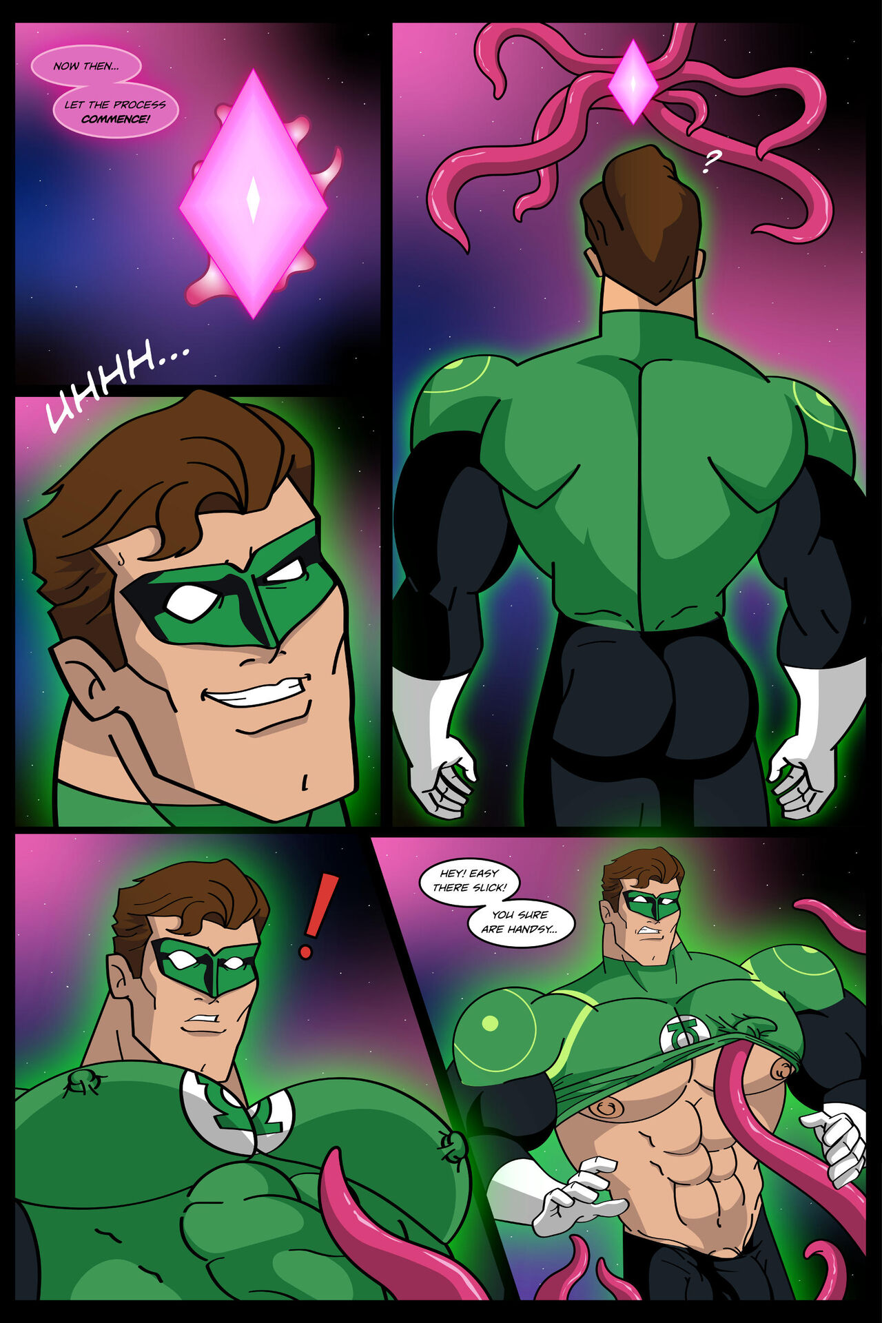 Green Lantern: A Test of Love page 4 full