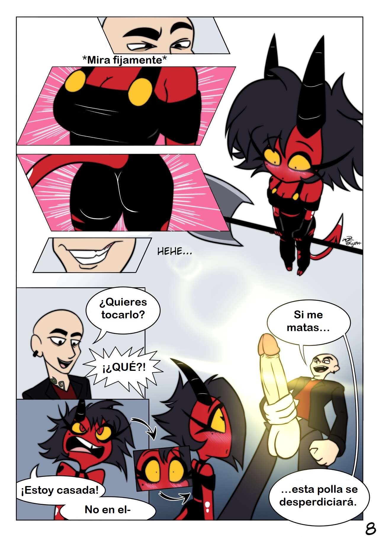 Helluva Boss: Wife Snatchers page 9 full