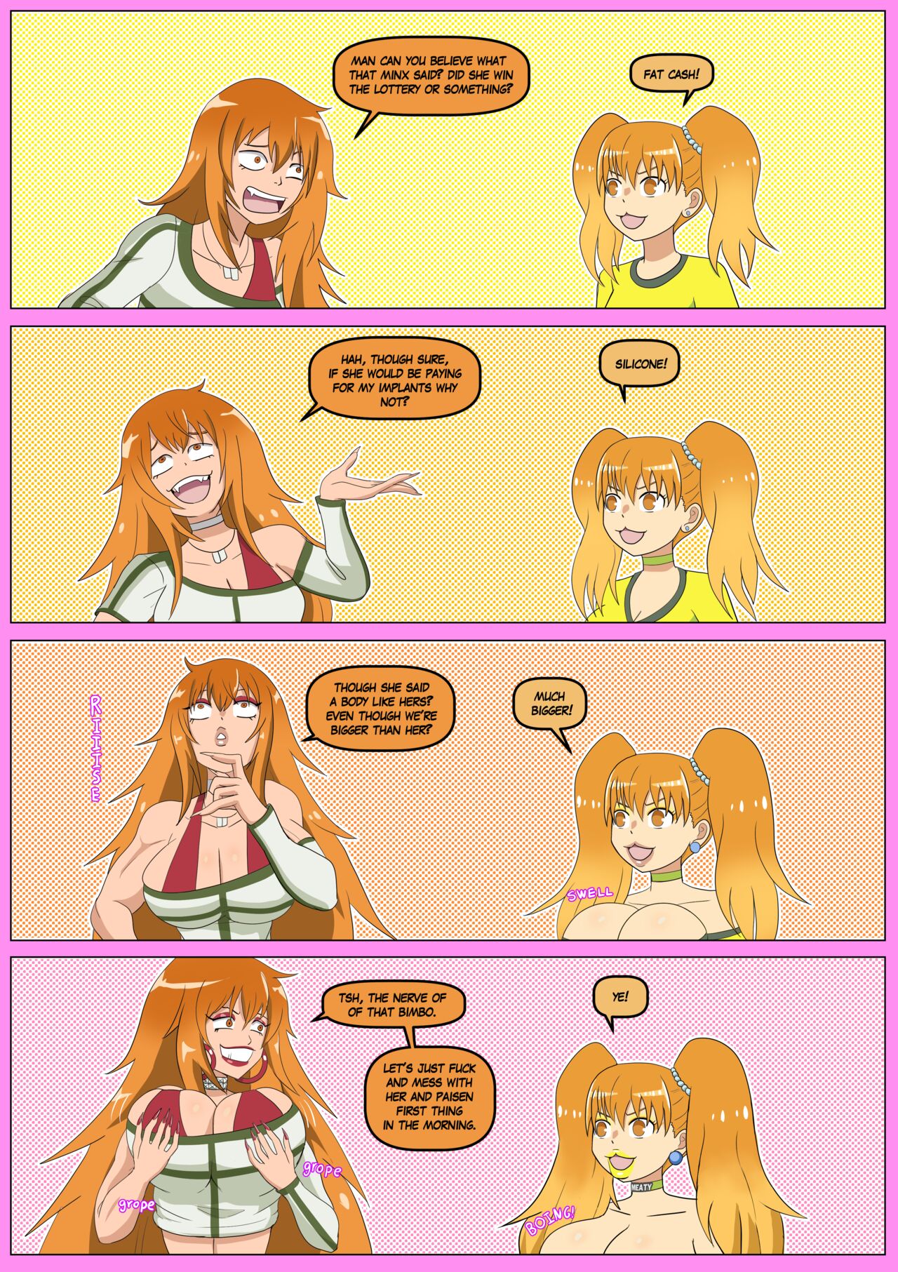 Nagatoro's Bimbofication page 9 full