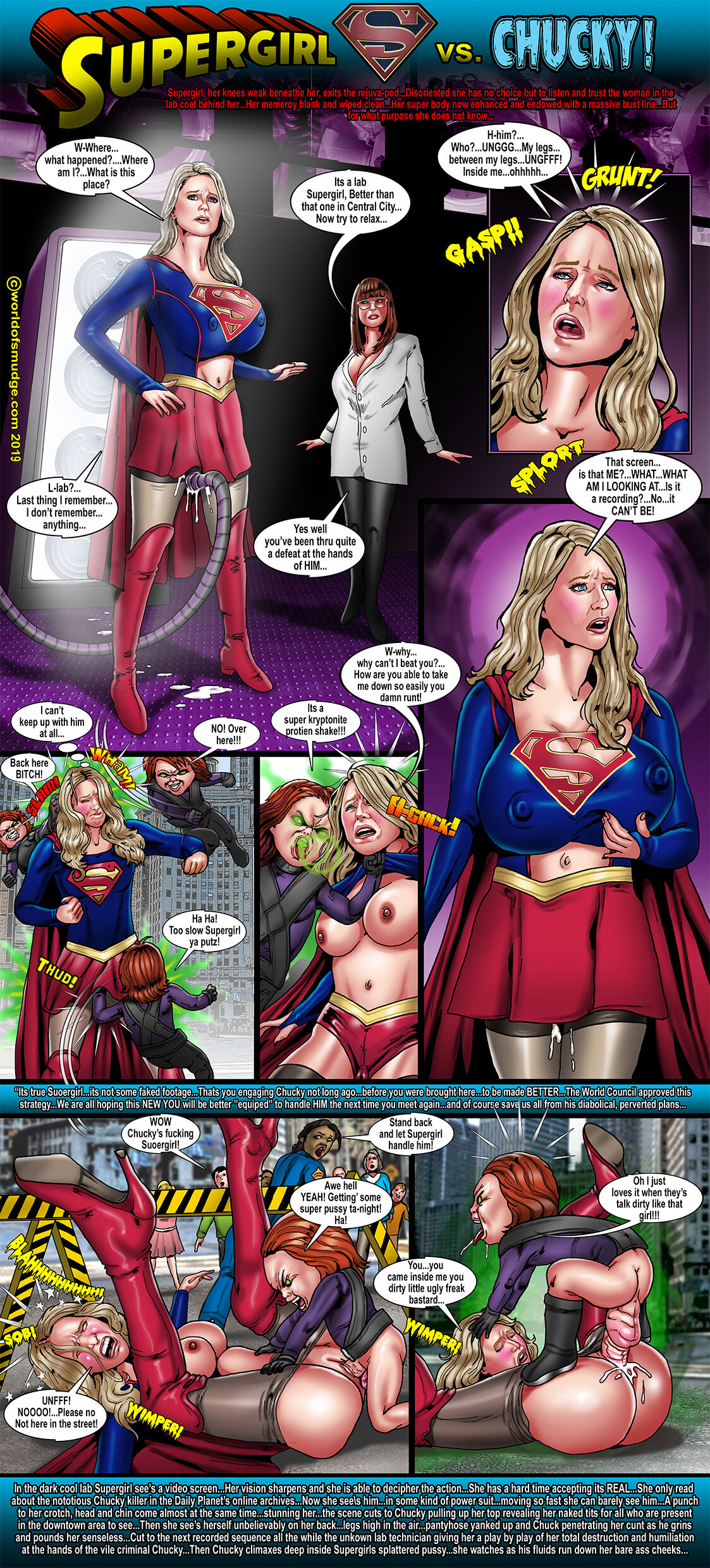 Smudge - Captain Marvel Vs The Incredibles page 1 full