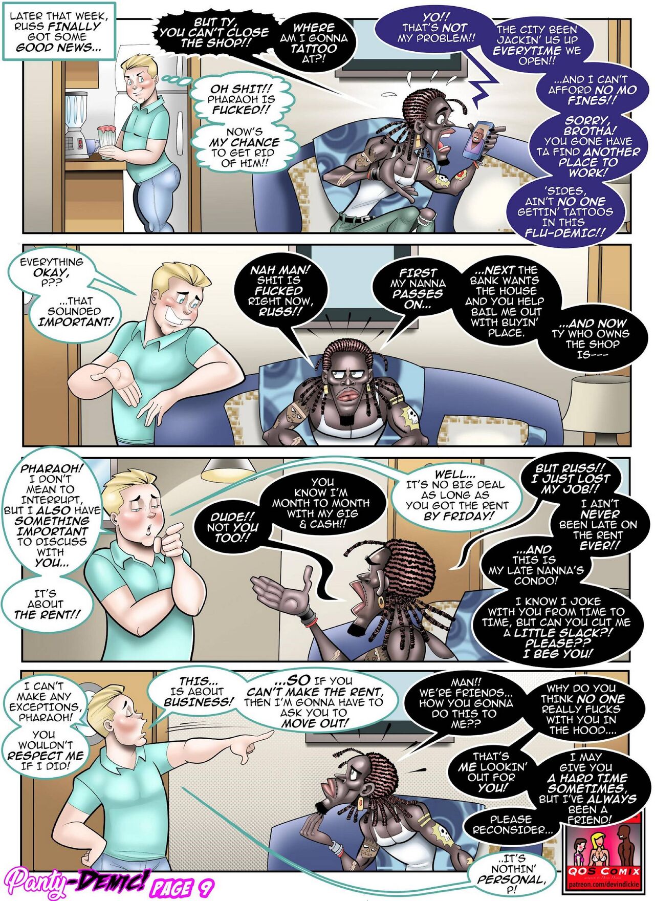 DEVIN DICKIE - Panty-Demic Hairy page 10 full