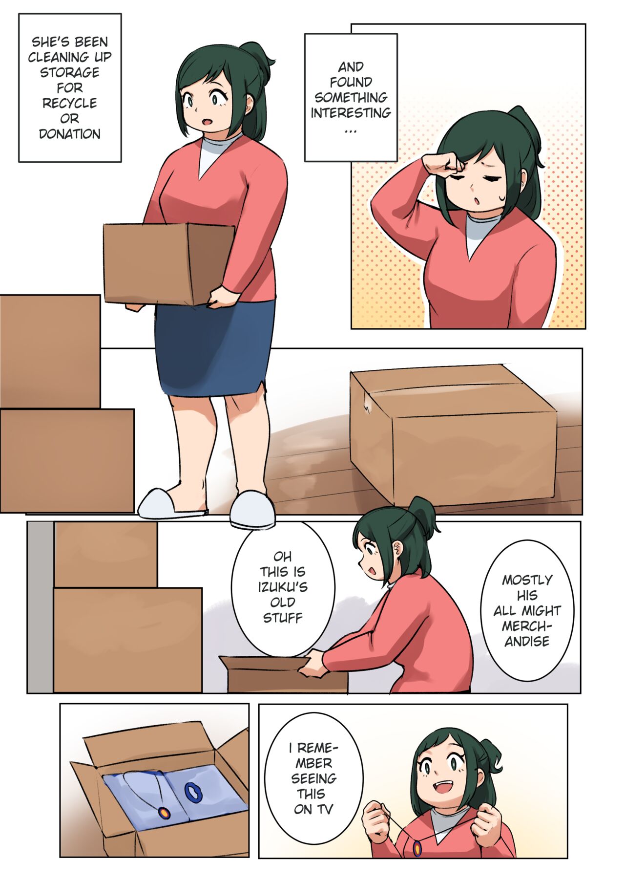 Inko Midoriya Comic page 2 full