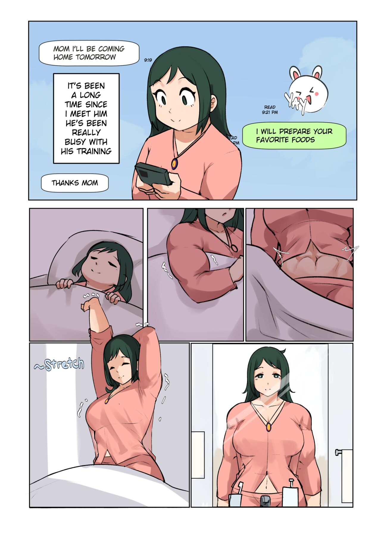 Inko Midoriya Comic page 4 full