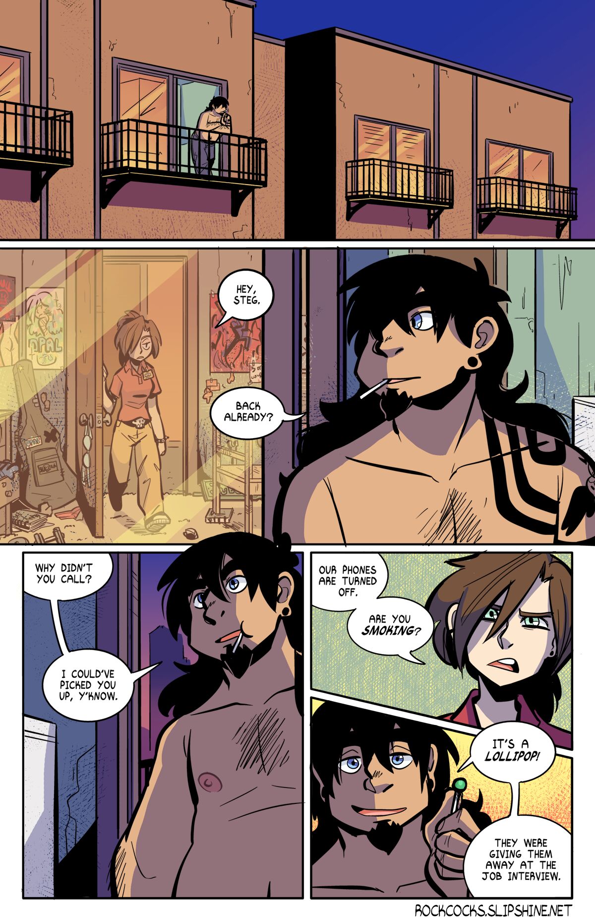 The Rock Cocks - Track 1: Going Nowhere page 9 full