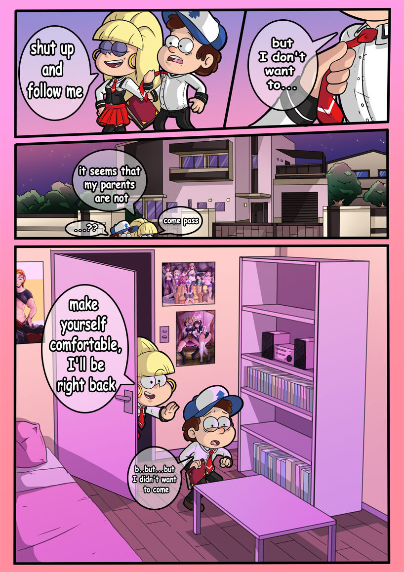 Gravity Falls x Bible Black page 4 full