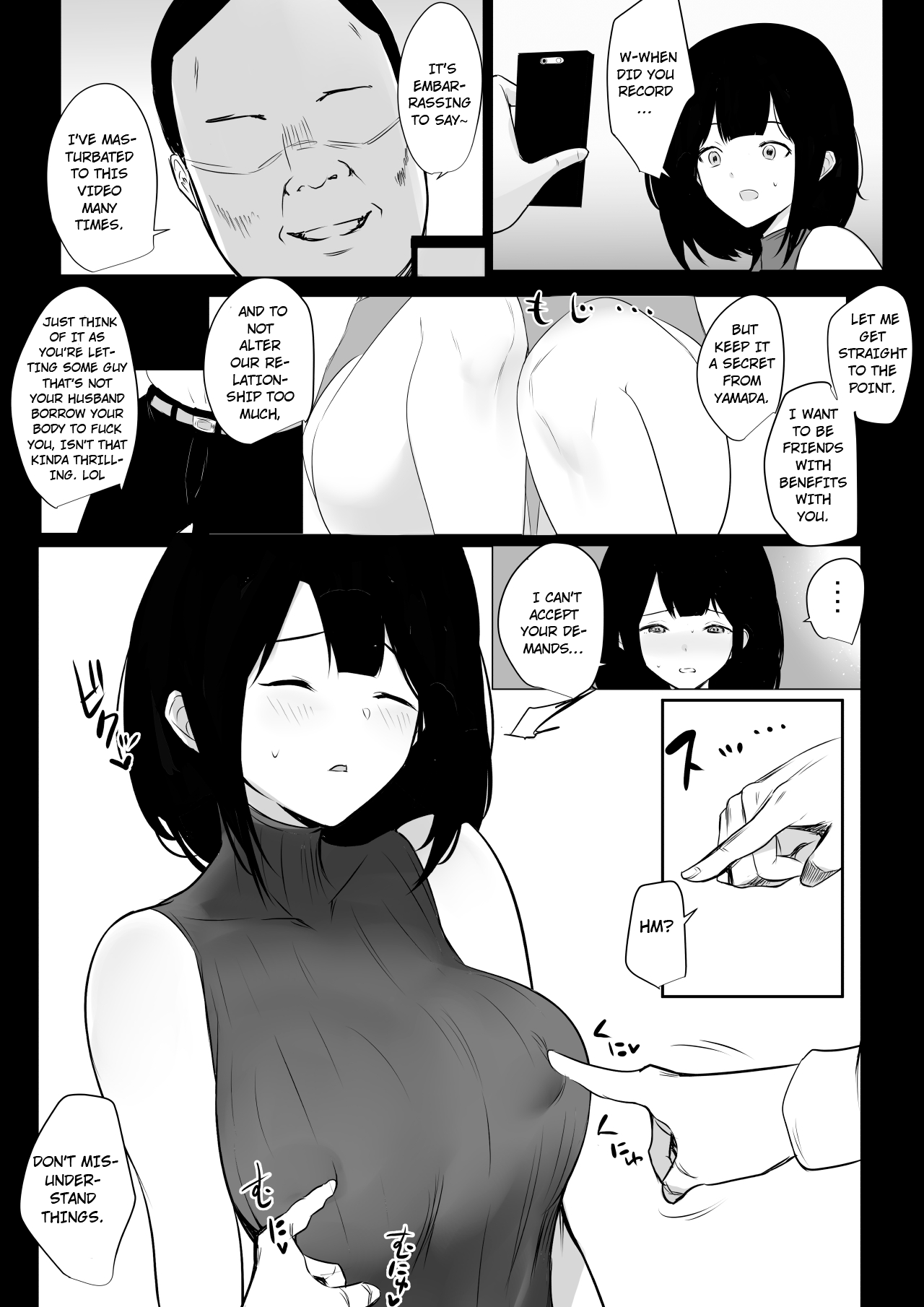 Boku dake ni Amaesasete Kureru Kyonyuu JK Tsuma o Hoka no Otoko ni Dakasete Mita 4 English page 10 full