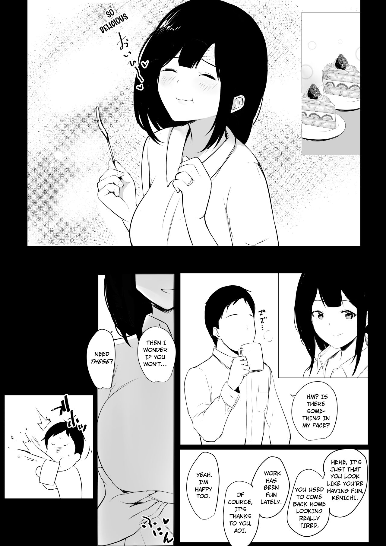 Boku dake ni Amaesasete Kureru Kyonyuu JK Tsuma o Hoka no Otoko ni Dakasete Mita 4 English page 5 full