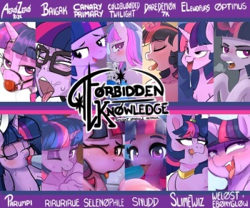Forbidden Knowledge Twilight Sparkle Art Pack cover