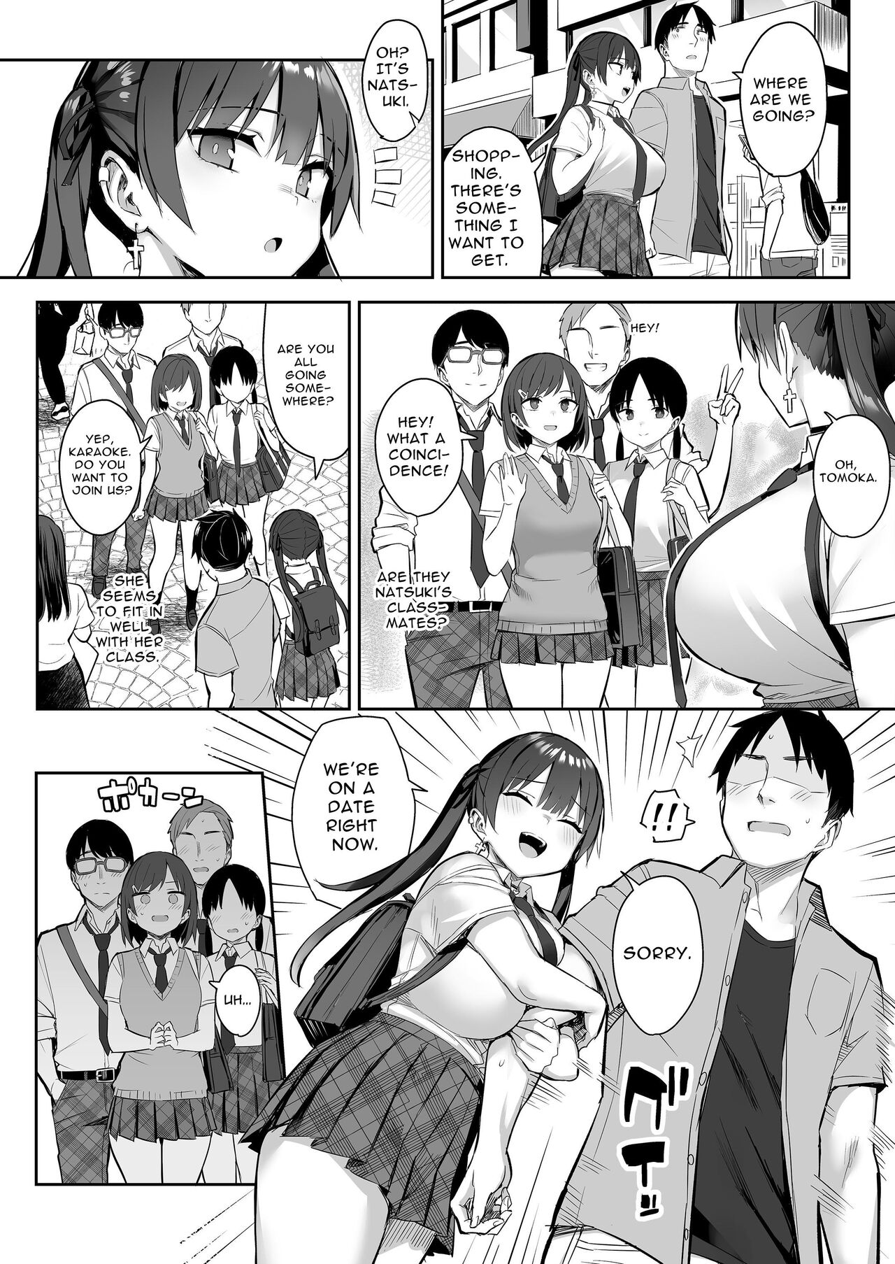 Moto InCha no Kyonyuu Yariman Imouto ga Erosugite, Onii-chan wa Mou...!! 3 | I Can't Handle My Former Bookworm Little Sister Now That She's a Slut! 3 page 3 full