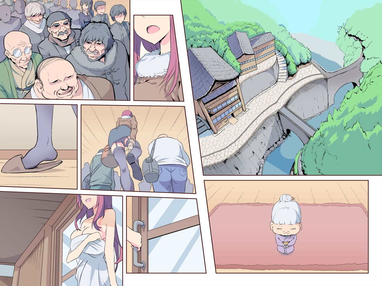 乱交温泉～山奥の秘湯は乱交混浴だった～ page 2 full