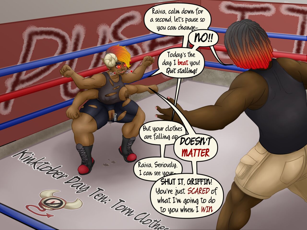 Only0neMan's Kinktober 2022 page 10 full