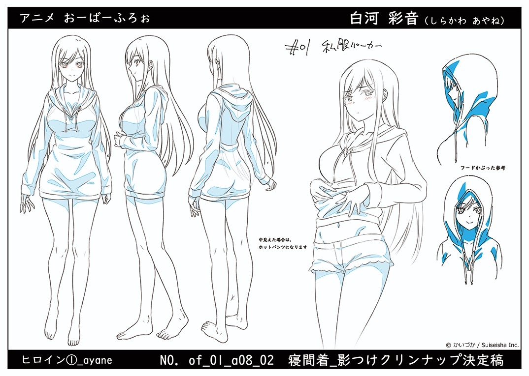 Overflow ~Model Sheet &amp; Key Frame~ page 6 full