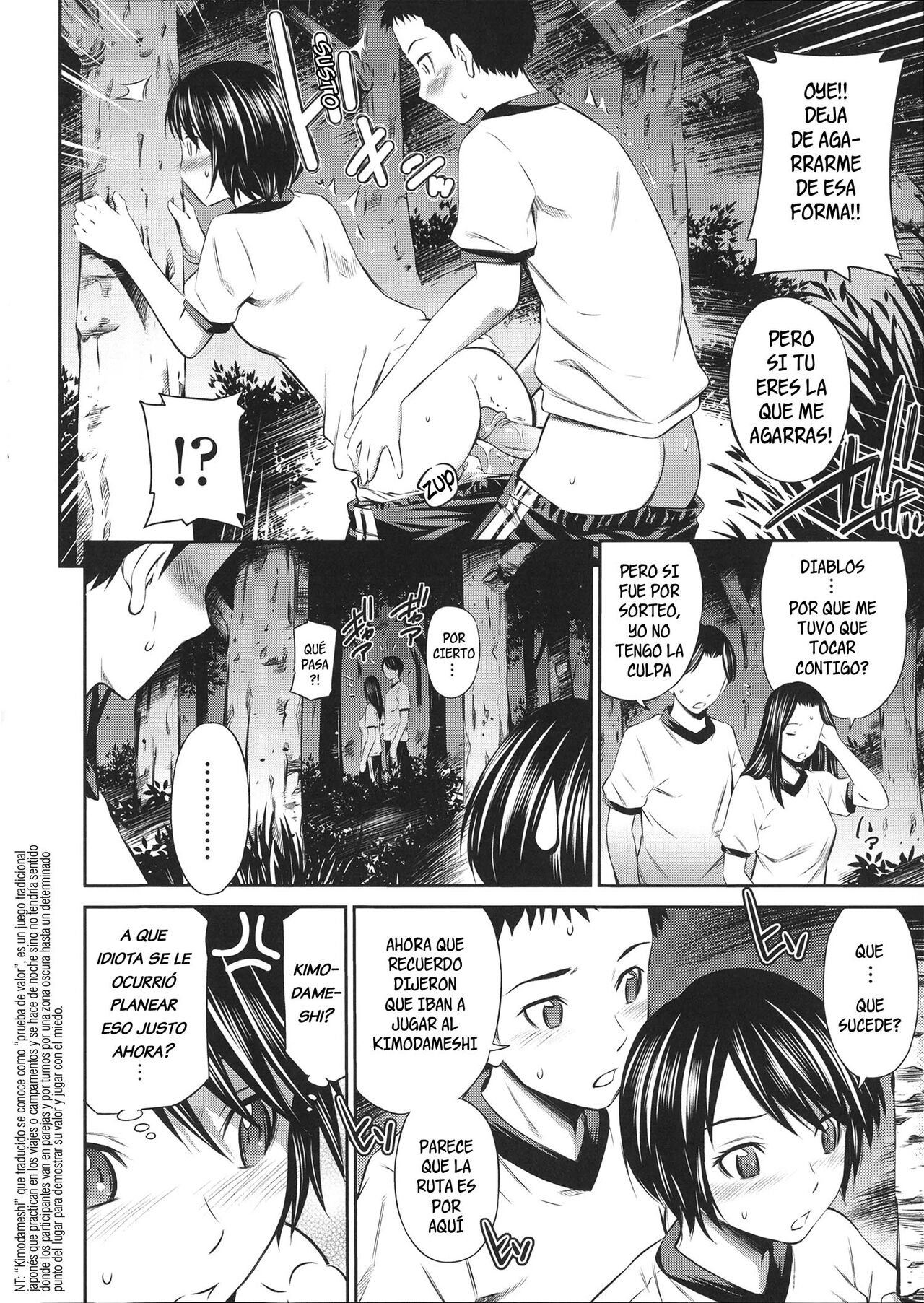 Rinkan kimodameshi | Kimodameshi en el bosque page 6 full