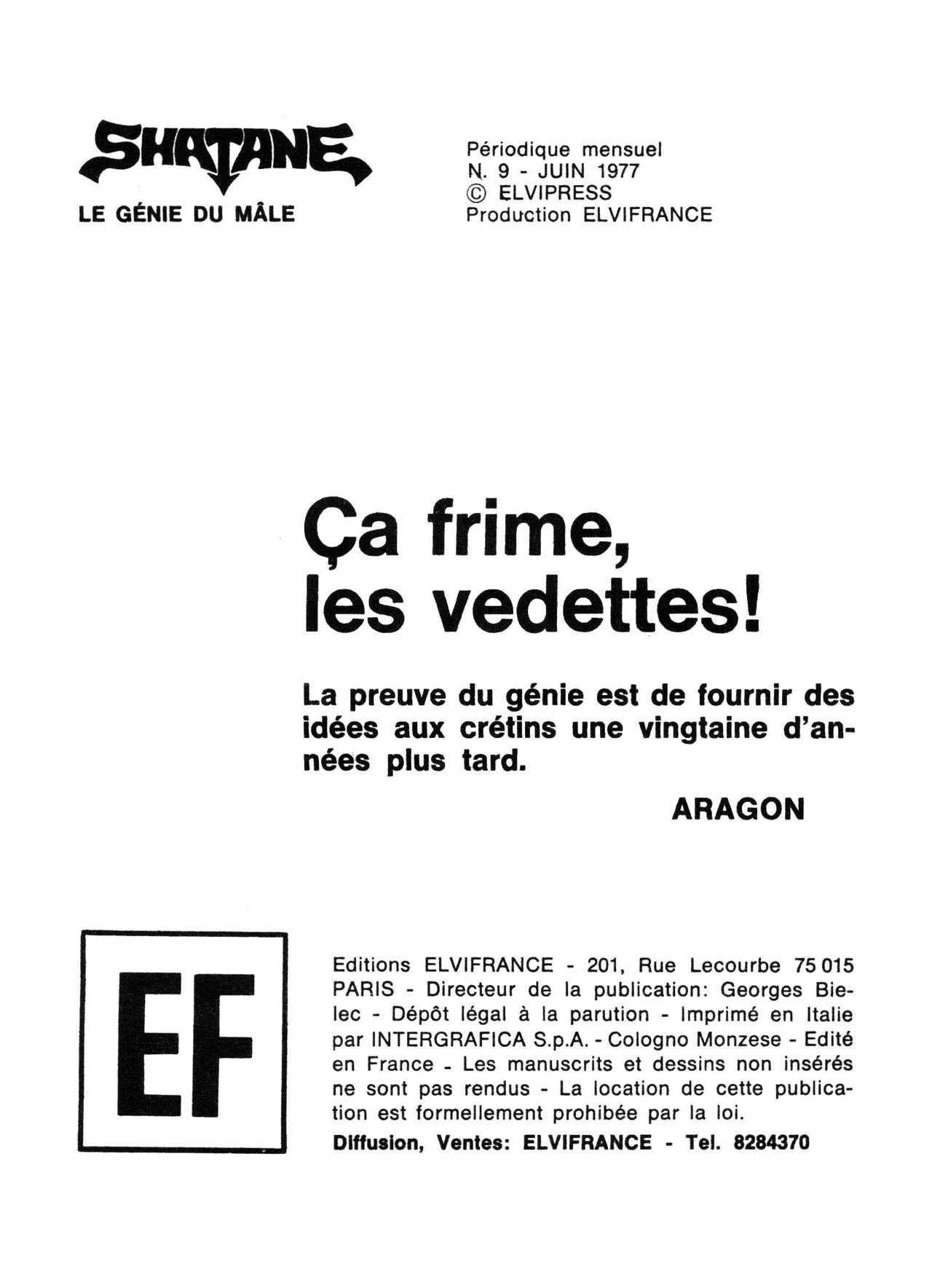 Shatane N°9 - Ça frime, les vedettes! page 3 full