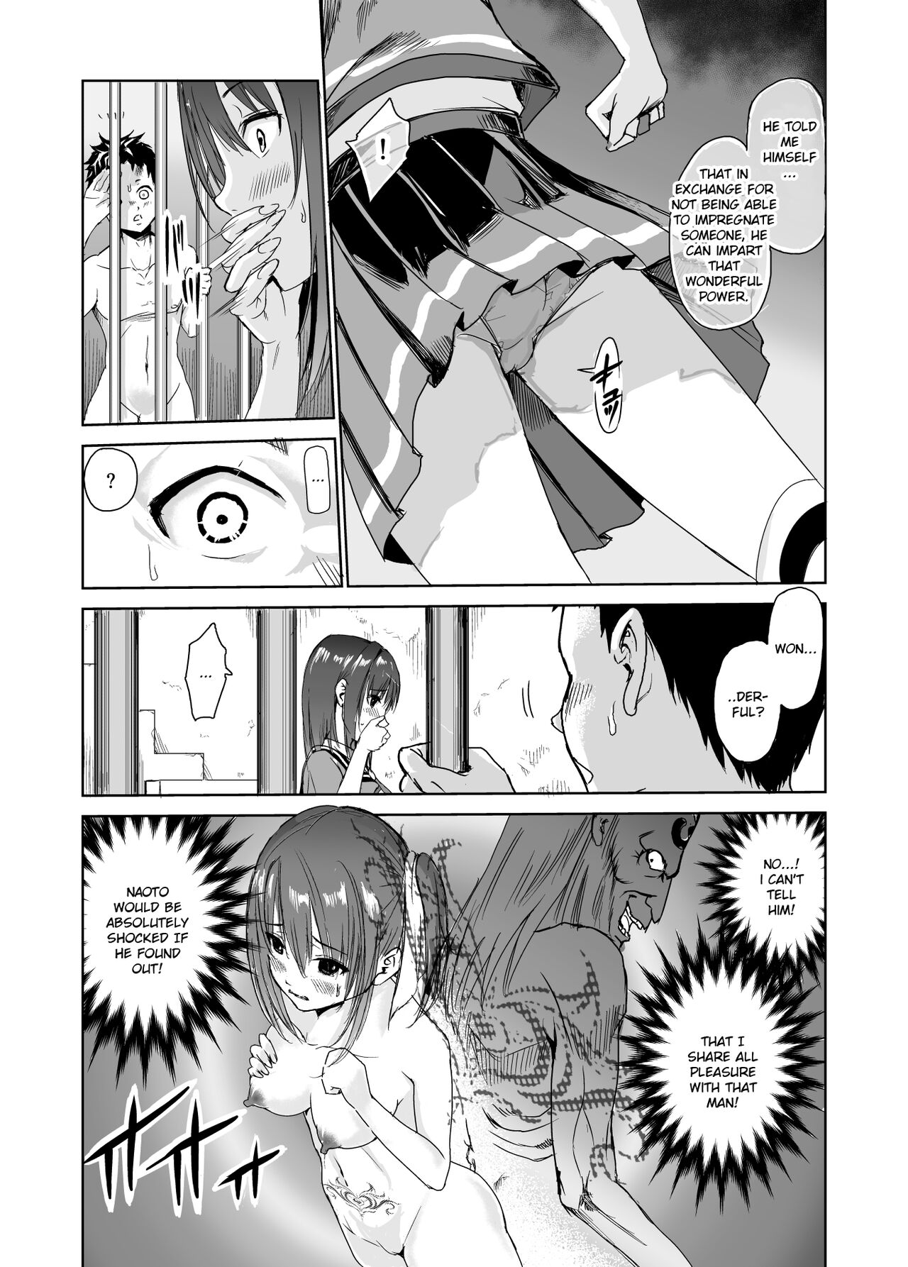 Tsuyagari Mura 3 ~Kareshi o Mamoru Tame Hikyou no Mura de Kyousei Gohoushi &amp; NTR Sex~ page 10 full