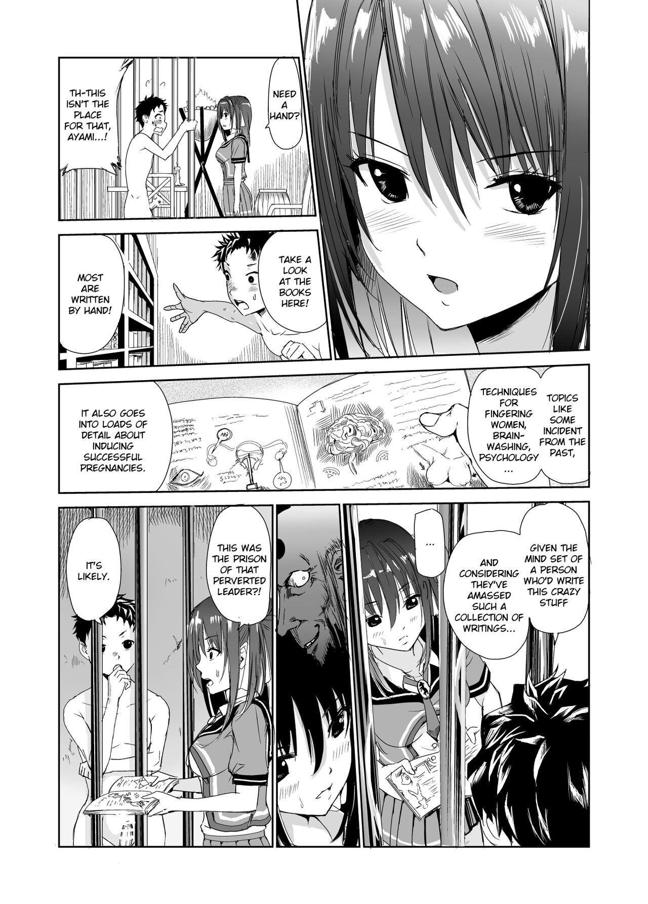 Tsuyagari Mura 3 ~Kareshi o Mamoru Tame Hikyou no Mura de Kyousei Gohoushi &amp; NTR Sex~ page 8 full