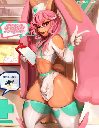 Nurse Lopbunny's "Rehabilitation" cover