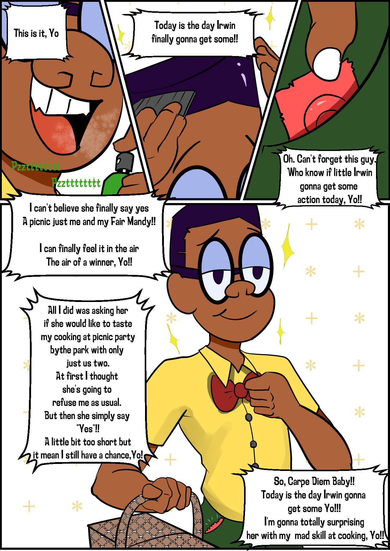 The Grim adventure of Billy and Mandy "Irwin Got a Clue" page 2 full