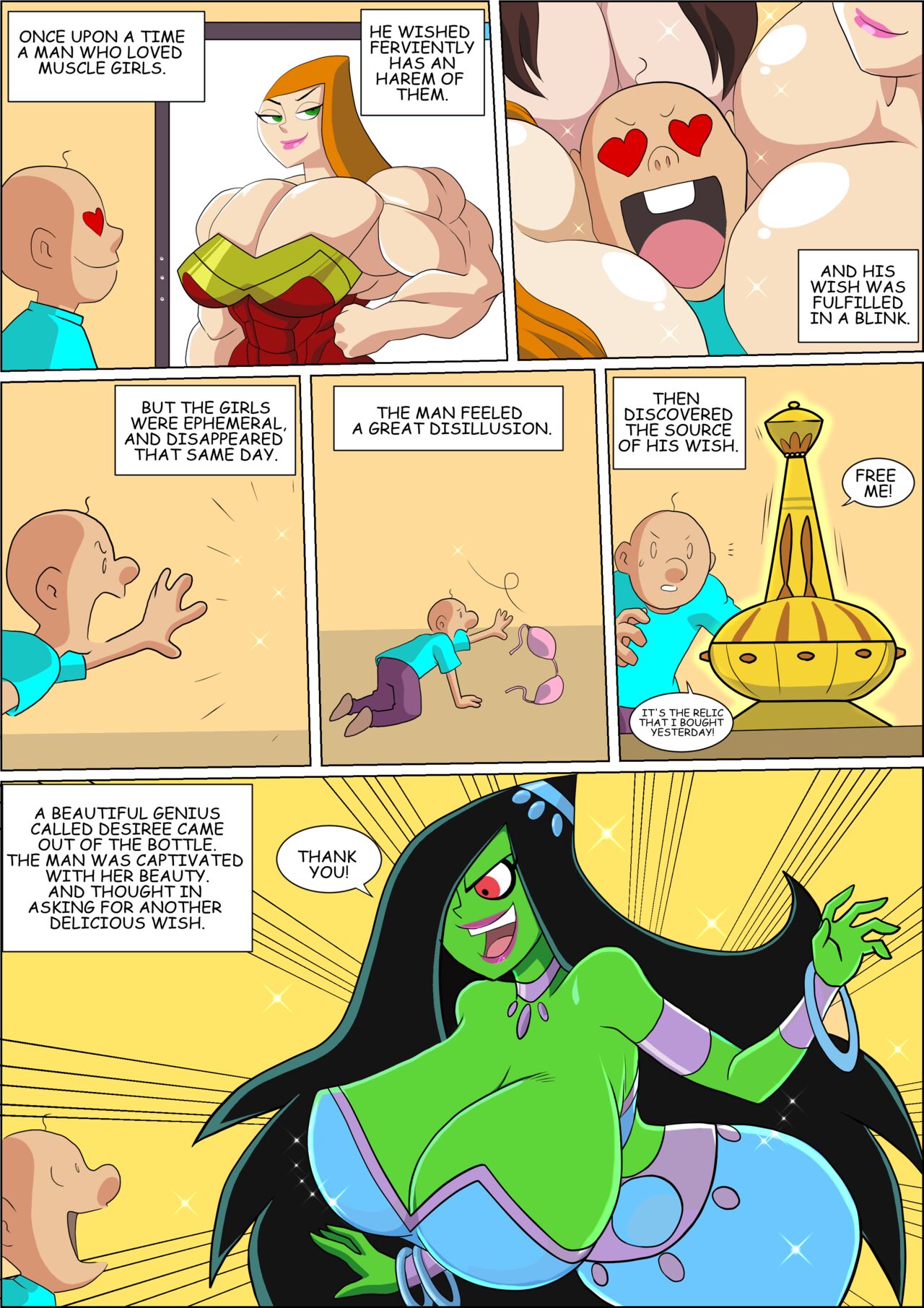 Muscular Wish page 1 full