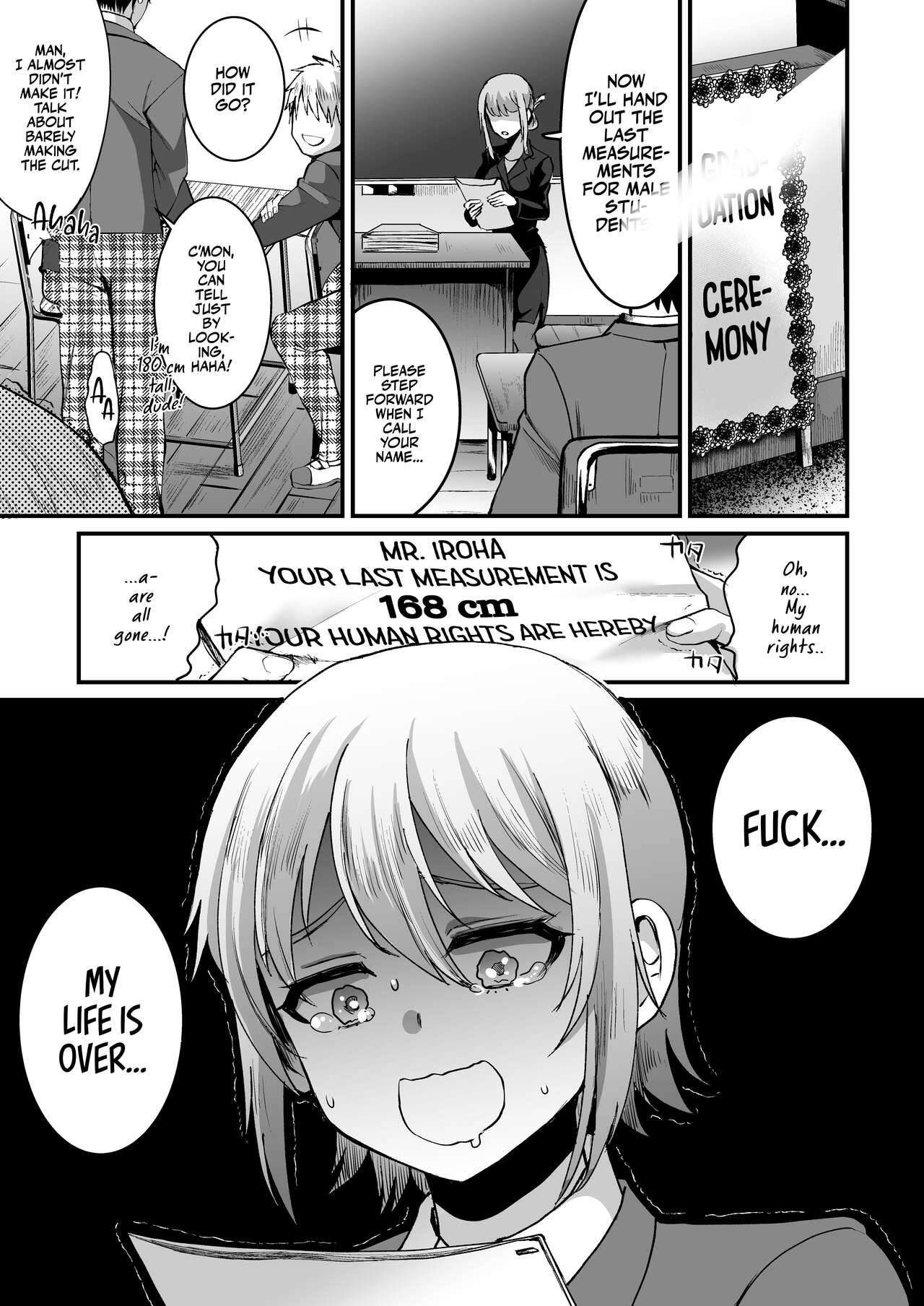 168cm Iroha-kun wa Jinken ga Nai! | 168cm BOY is no longer Human! page 2 full