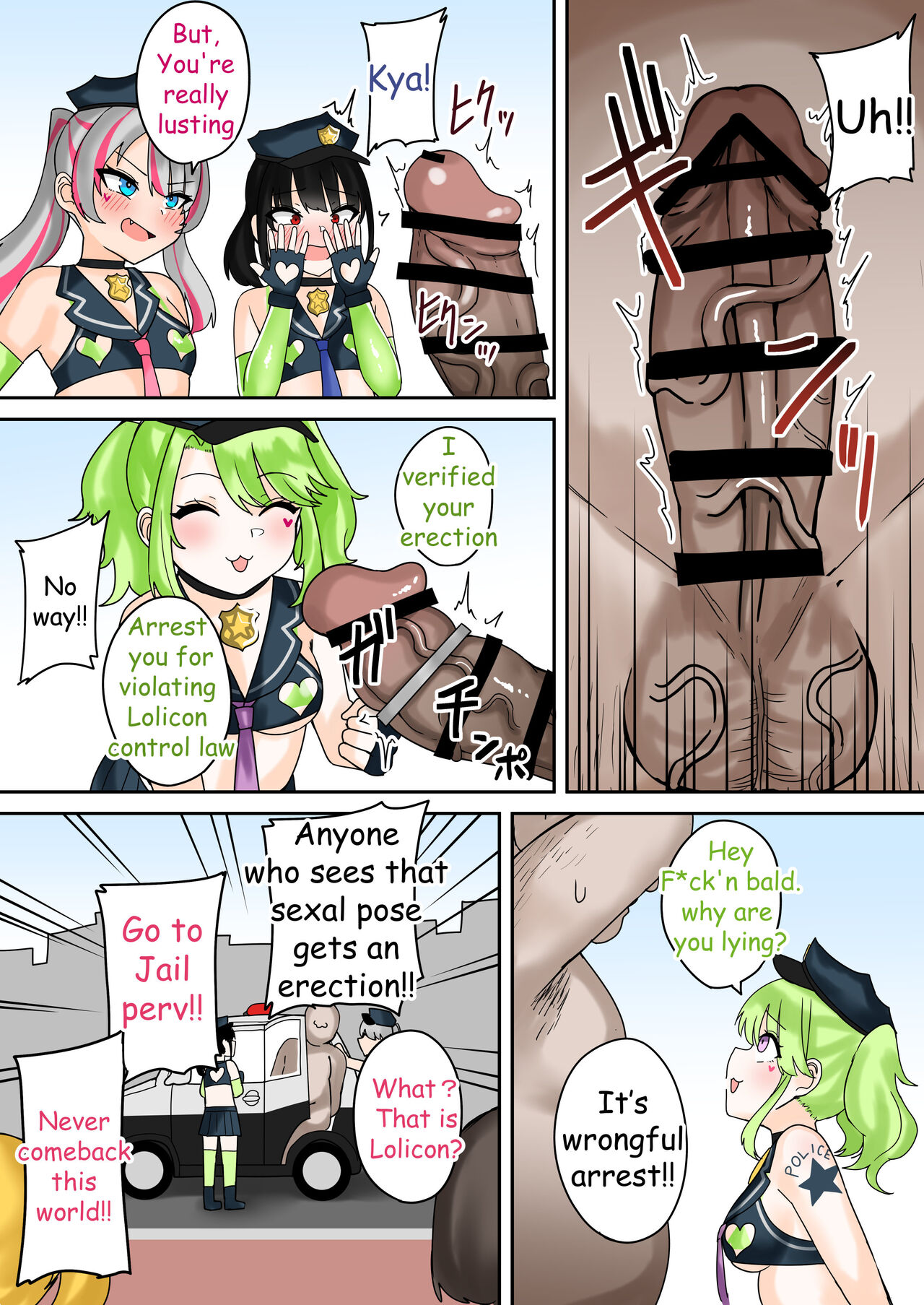 Taiho Shichauzo! Mesugaki Police 24-Ji page 6 full