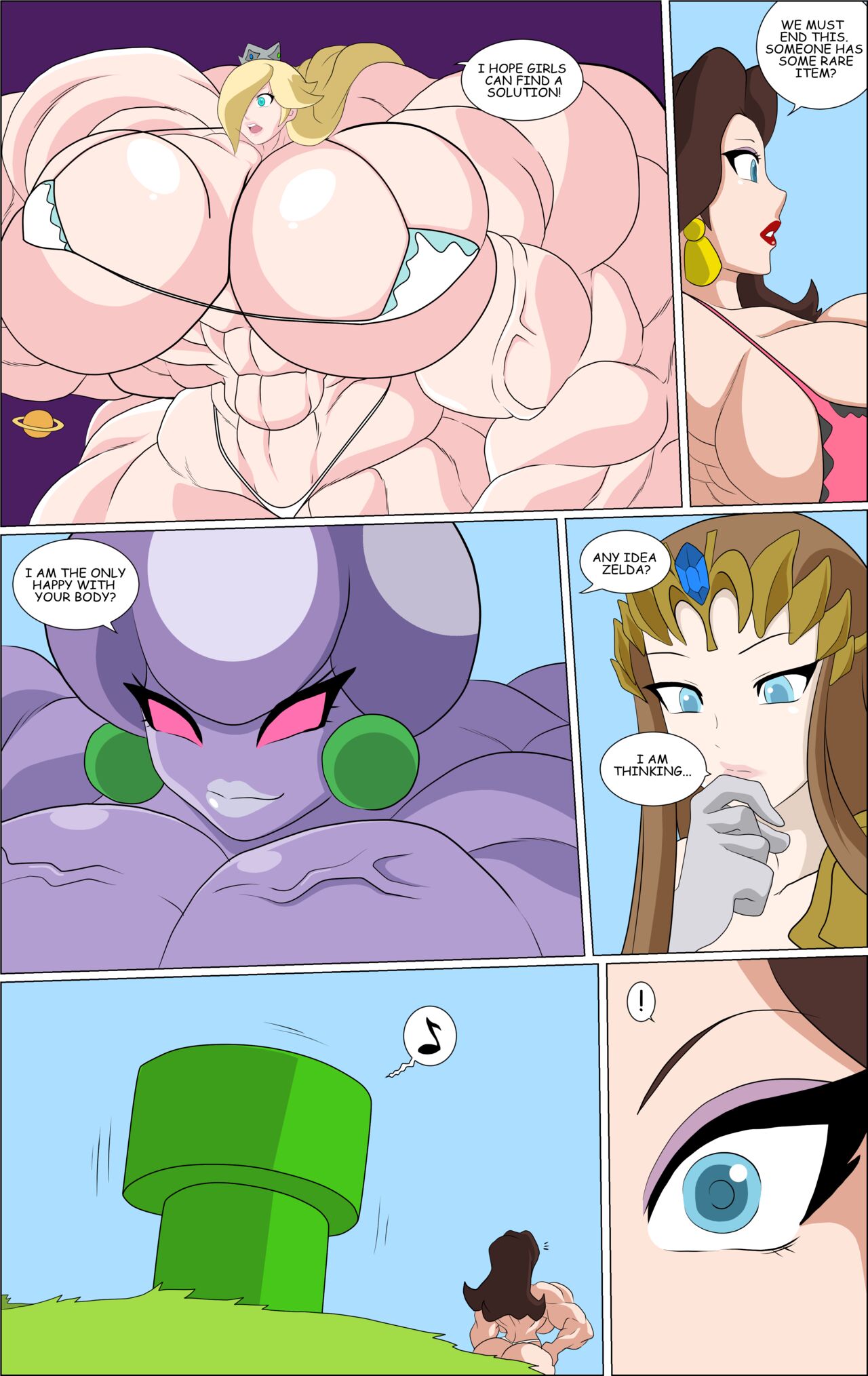 Super Muscle Comic page 10 full