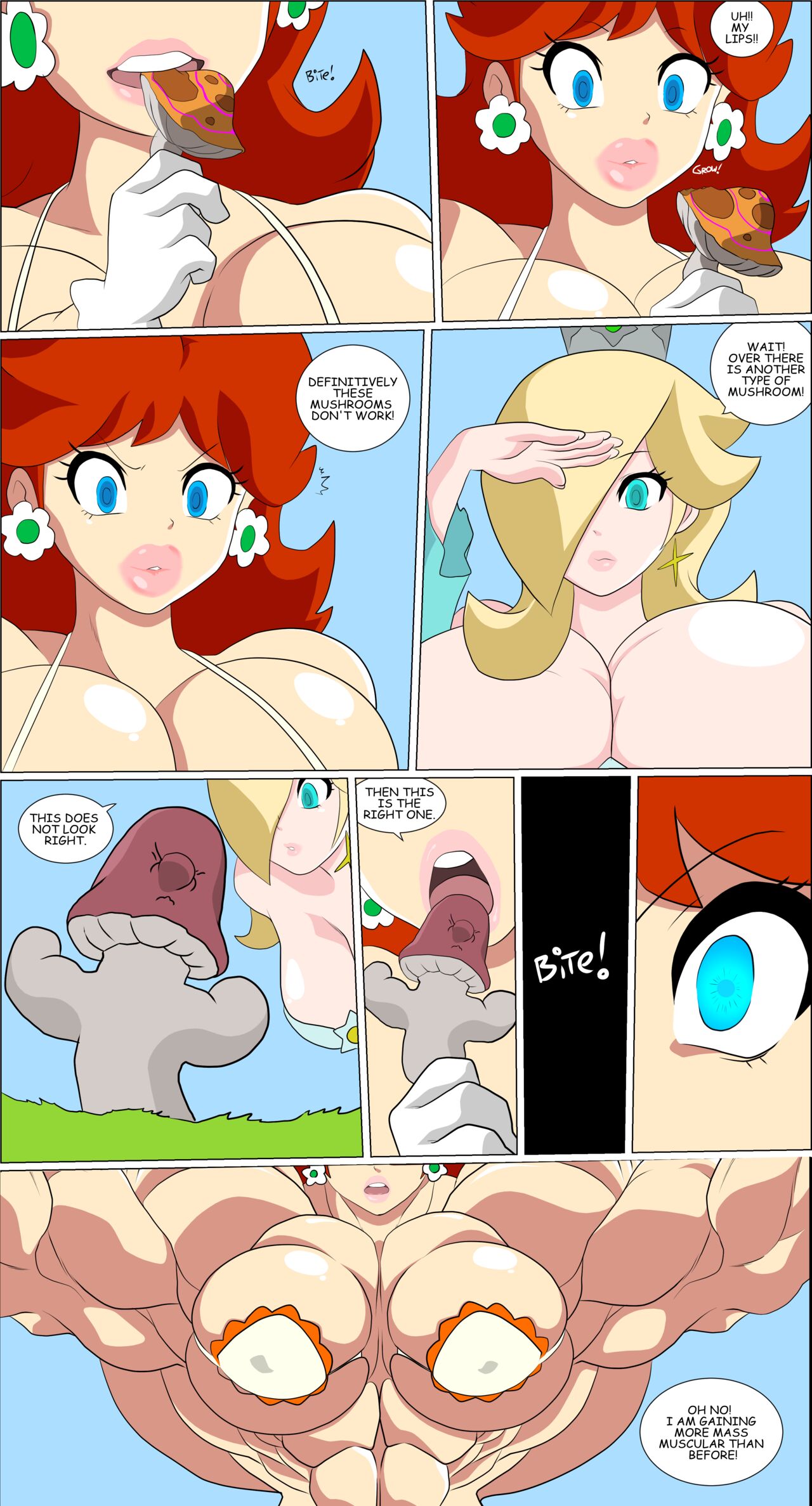 Super Muscle Comic page 4 full