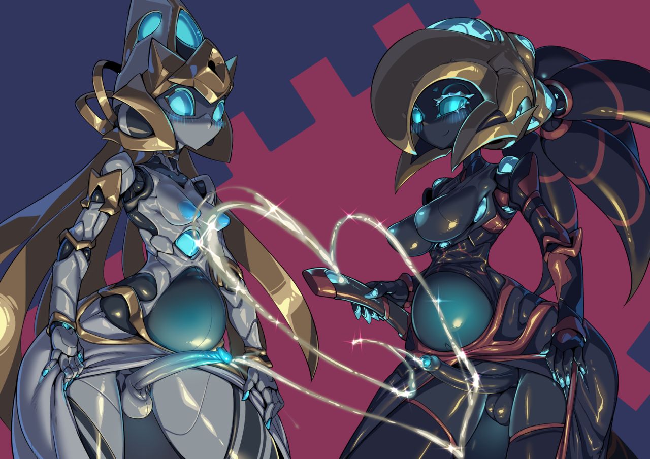 FUTANARI and SCAT Gallery - Cyberpunk, Virtual-On, Risk of Rain, Medabots, Gundam, Darling in the Franxx, Undertale, Digimon, Pokemon, Megaman, Sonic, Polynian, Anima Gear, Zootopia, Hollow Knight, XJ9, Fireball page 3 full