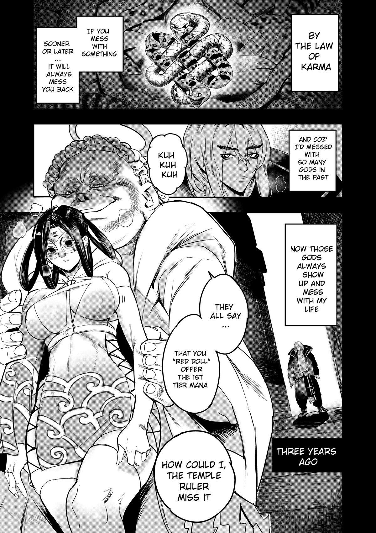 I sold my body to a god Chap2-3 page 3 full