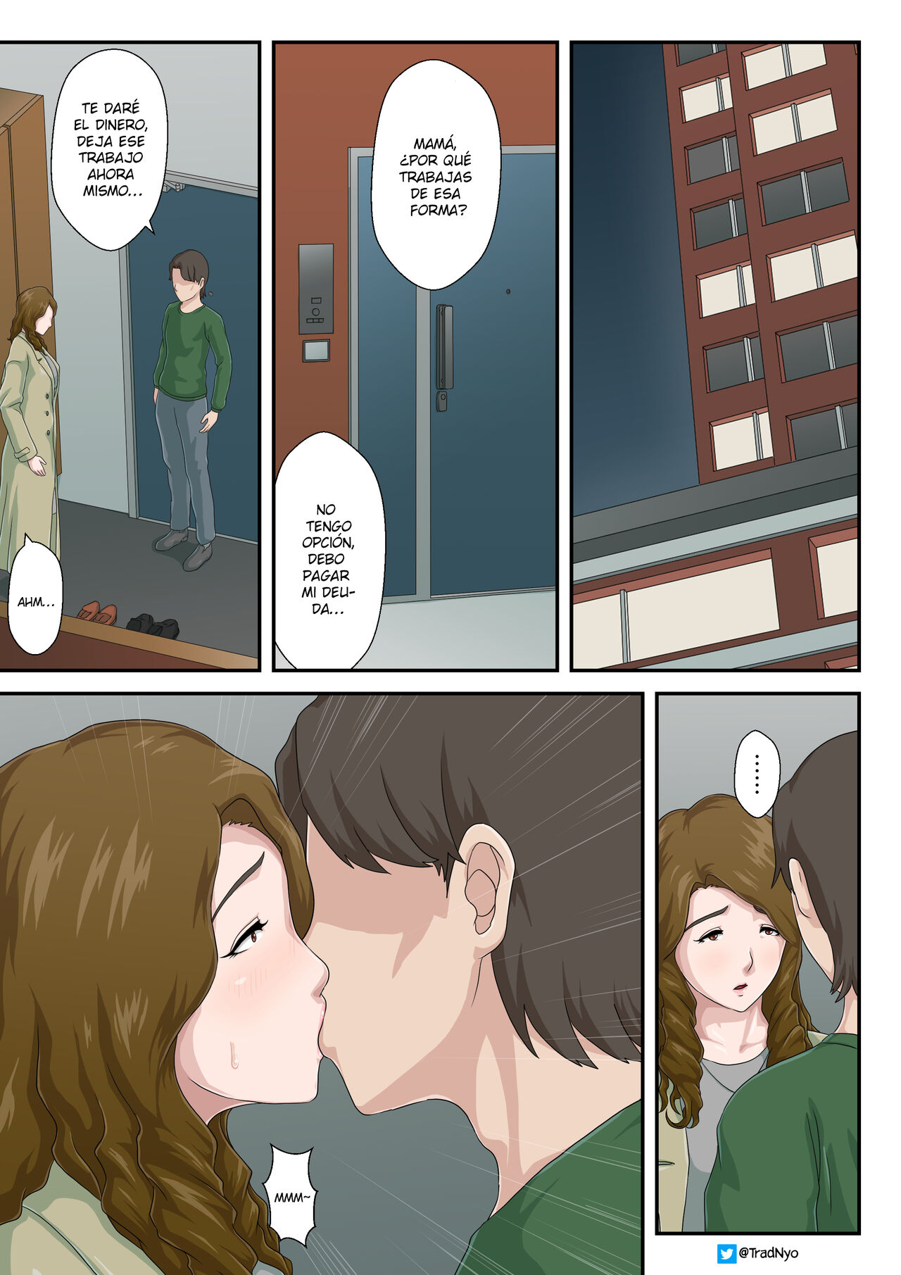 "Zoku" Dai Kirai na Haha wo Zenra Kaseifu ni Shita Hanashi | La historia de cómo convertí a mi madre, a la que odiaba, en una ama de casa desnuda Parte 2 page 10 full