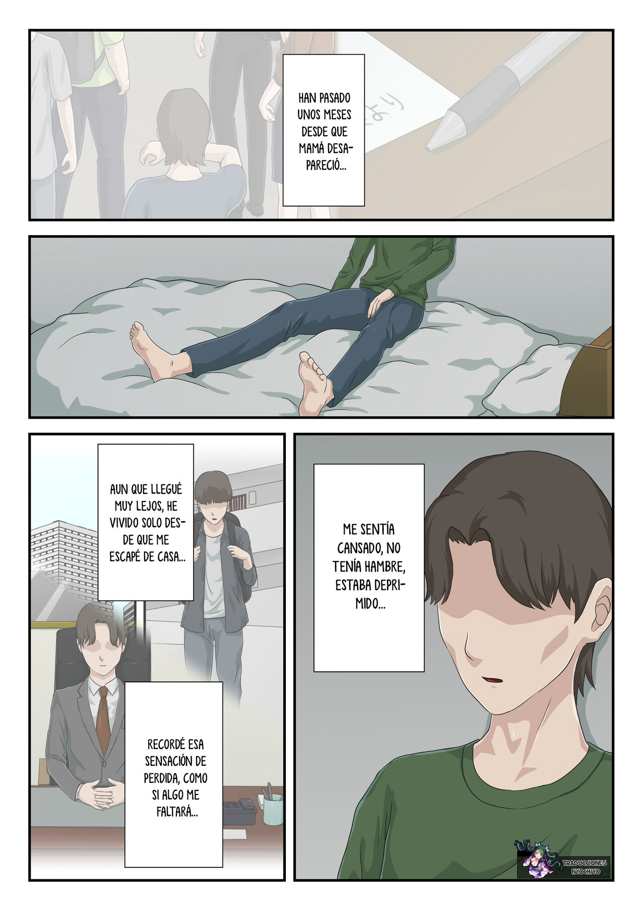 "Zoku" Dai Kirai na Haha wo Zenra Kaseifu ni Shita Hanashi | La historia de cómo convertí a mi madre, a la que odiaba, en una ama de casa desnuda Parte 2 page 2 full
