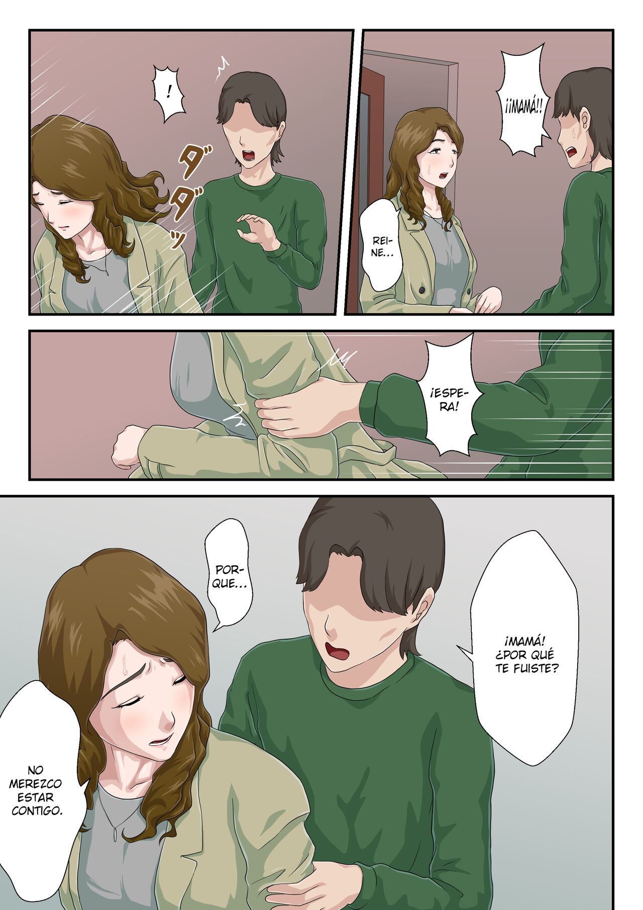 "Zoku" Dai Kirai na Haha wo Zenra Kaseifu ni Shita Hanashi | La historia de cómo convertí a mi madre, a la que odiaba, en una ama de casa desnuda Parte 2 page 6 full