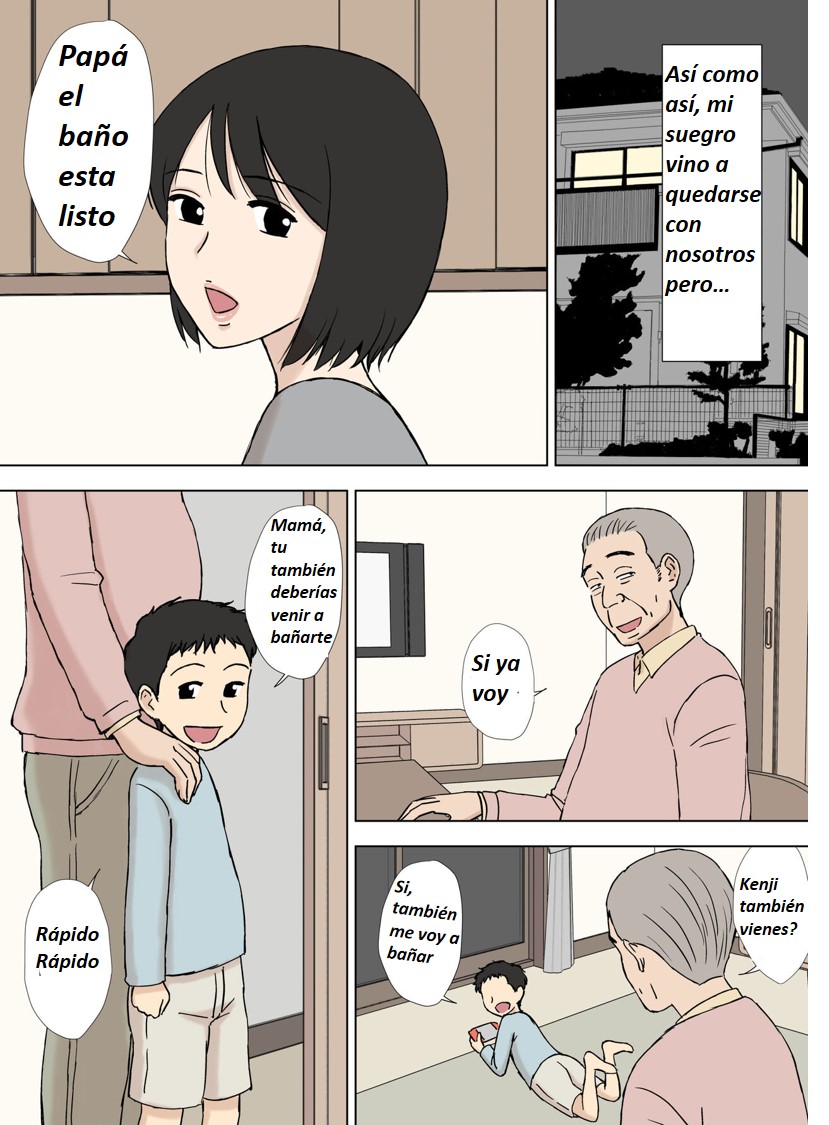 Tsuma ga Ore no Oyaji to Issho ni Furo ni Haitte Irunda ga.. | Mi esposa todavia de baña con su padre page 6 full