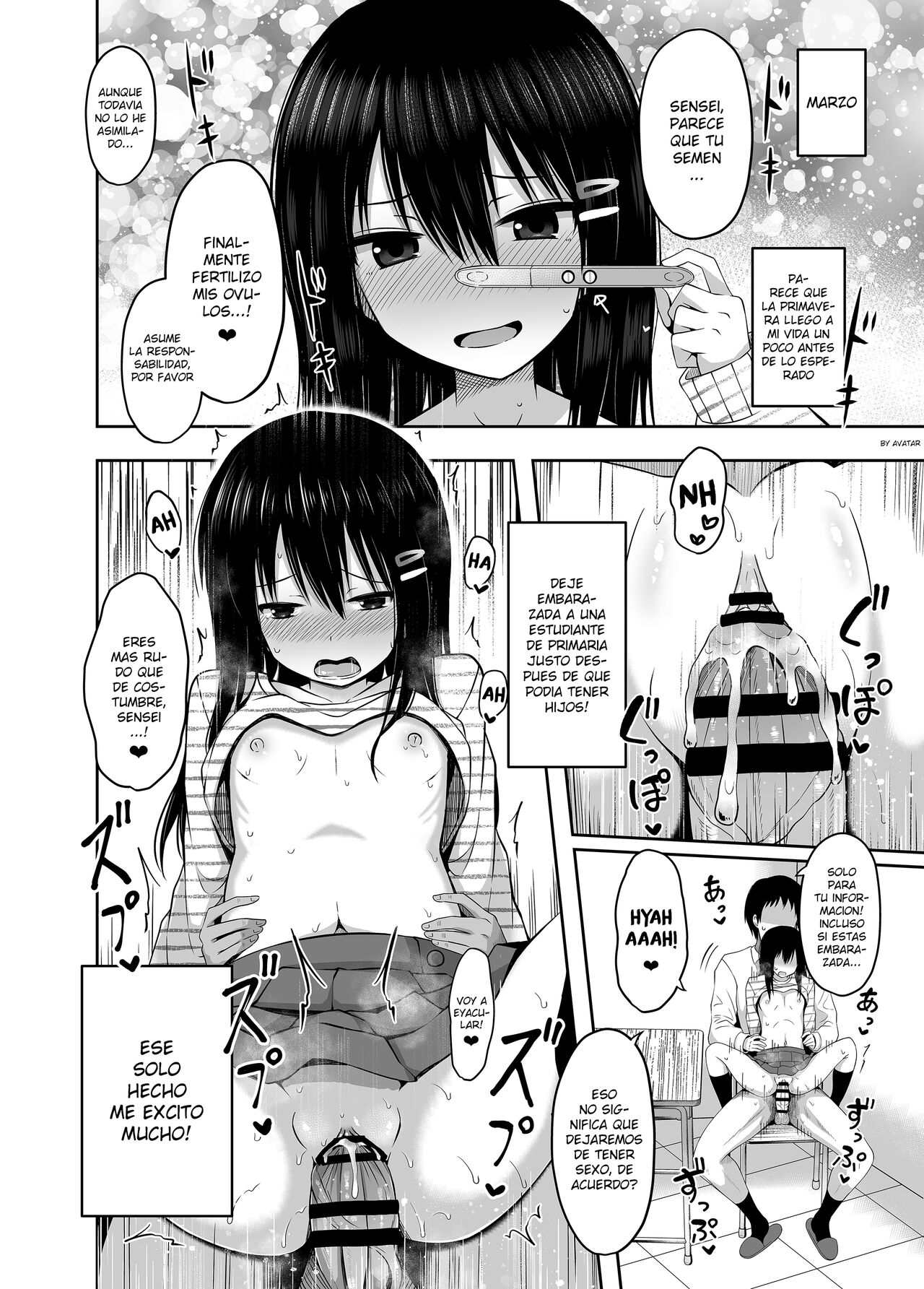 Shougakusei de Ninshin Shite Aka-chan Unjaimashita 2 page 8 full