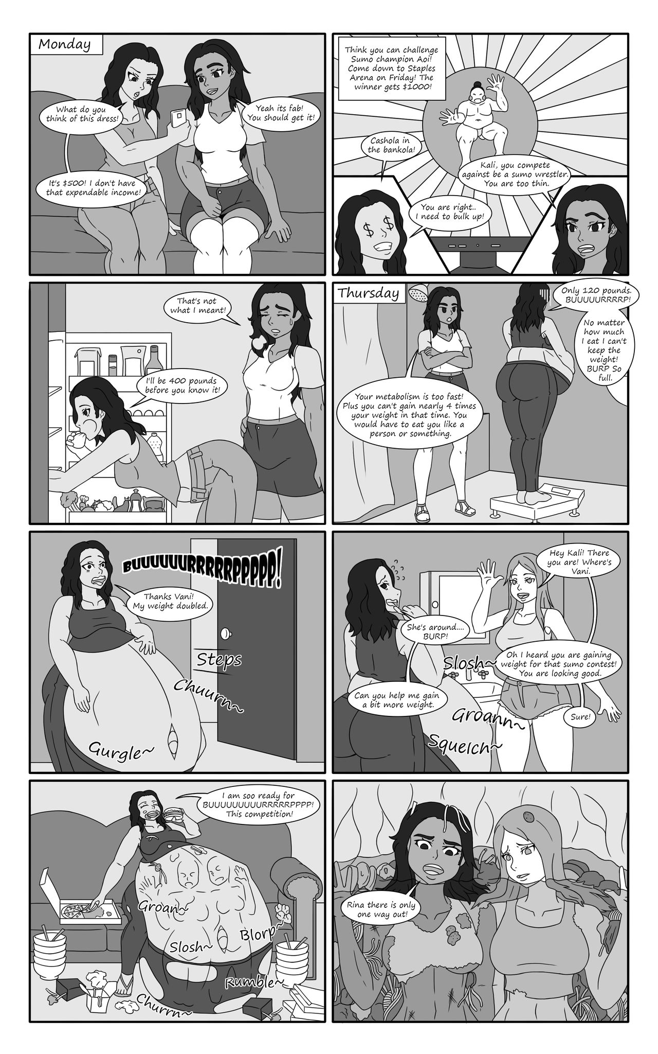 Wrestling Weight Gain page 1 full