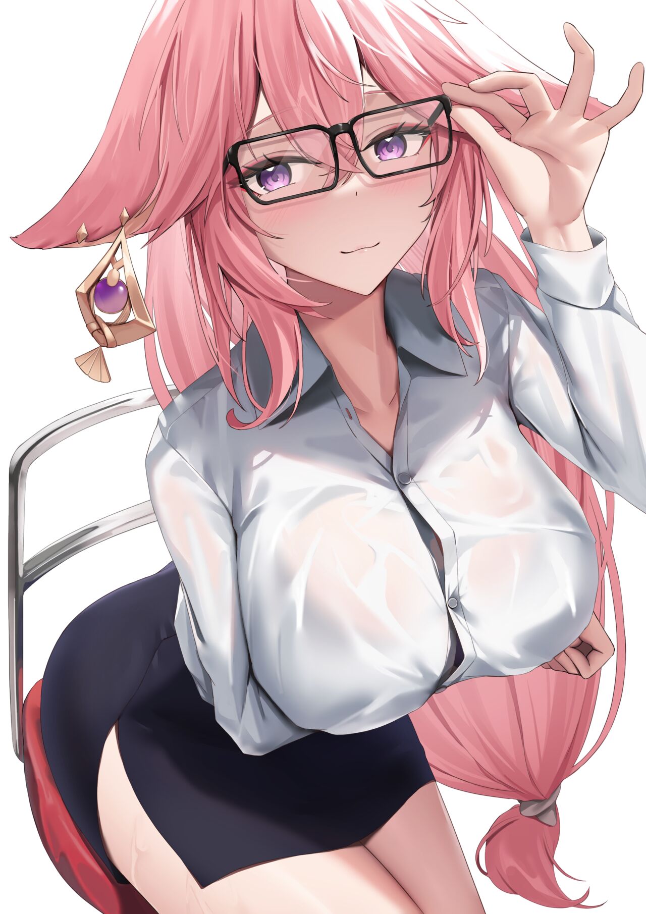 Yae Miko Office page 1 full
