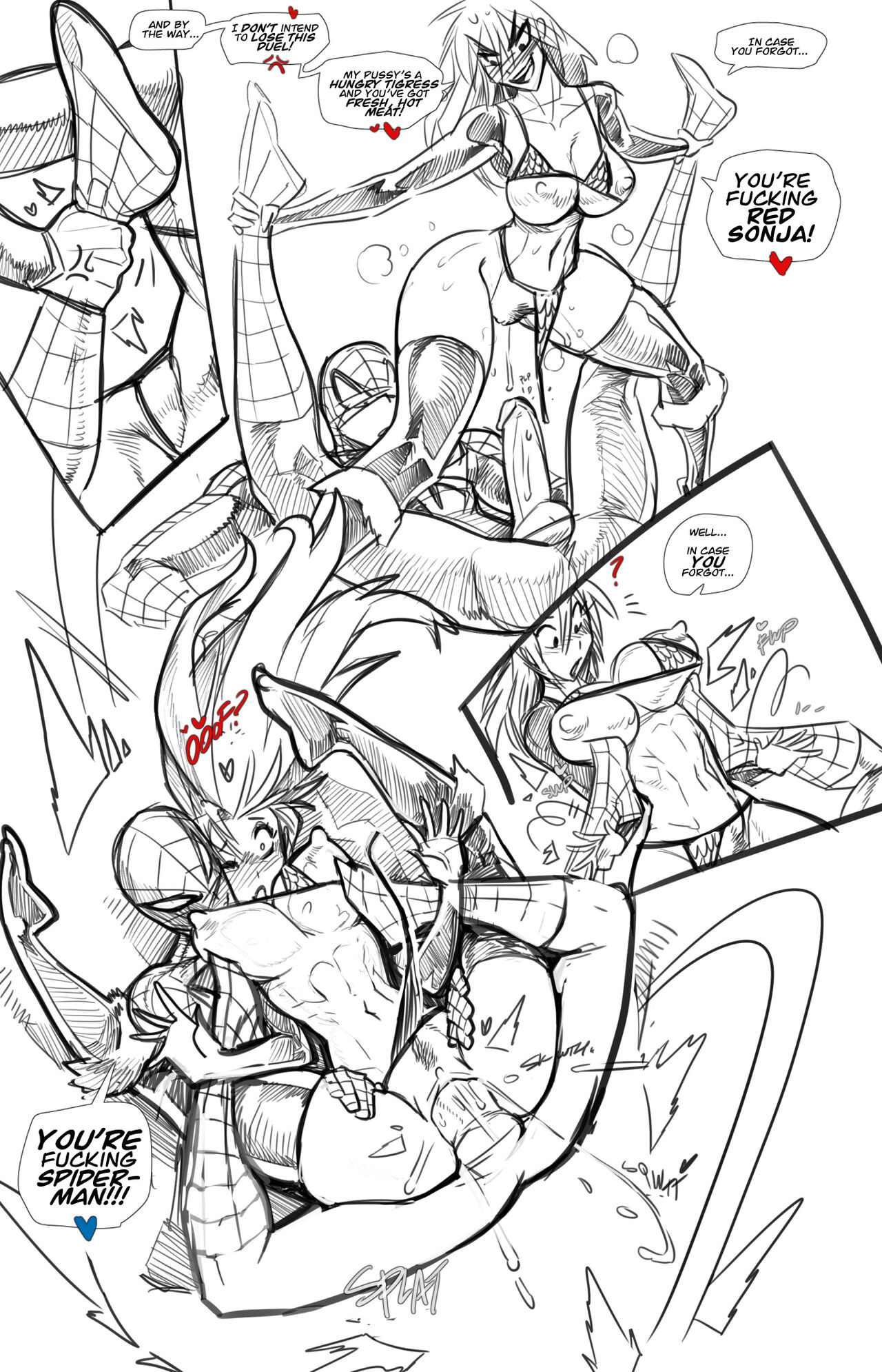 The Red Sonja Me page 7 full