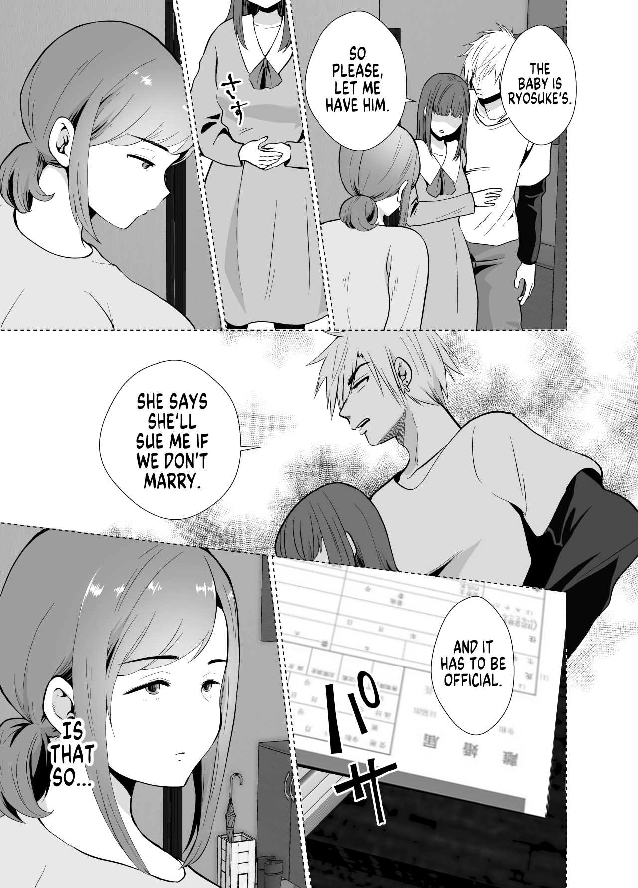 Uwakisyou no Otto ni Seitenkan Kusuri o Nomase Tsuzuketa Kekka 2 | The Results of Making my Adulterous Husband Continuously Drink a Gender-Bending Drug 2 page 2 full