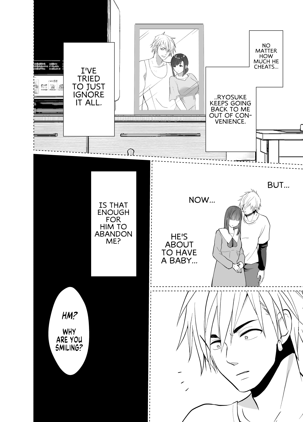 Uwakisyou no Otto ni Seitenkan Kusuri o Nomase Tsuzuketa Kekka 2 | The Results of Making my Adulterous Husband Continuously Drink a Gender-Bending Drug 2 page 3 full