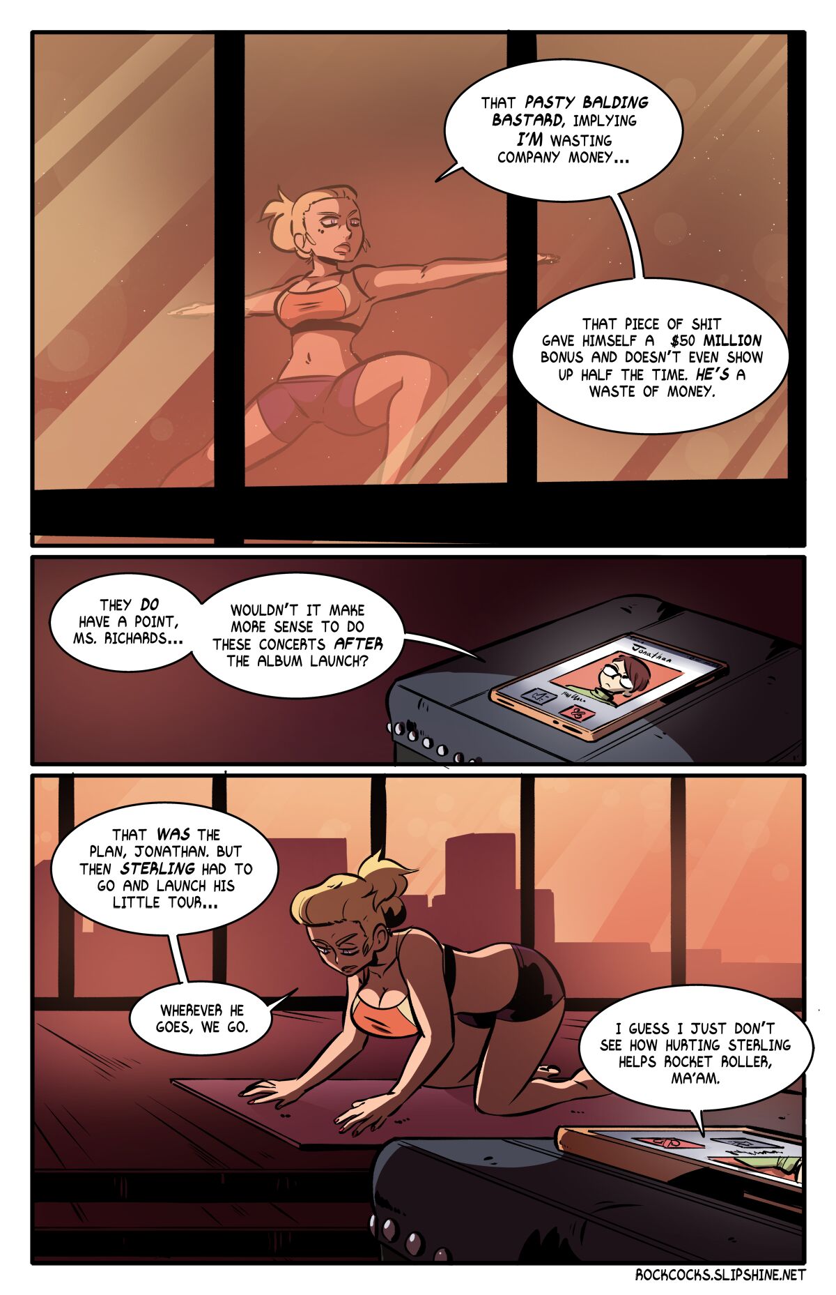 The Rock Cocks - Track 12: Rocket Roller page 5 full