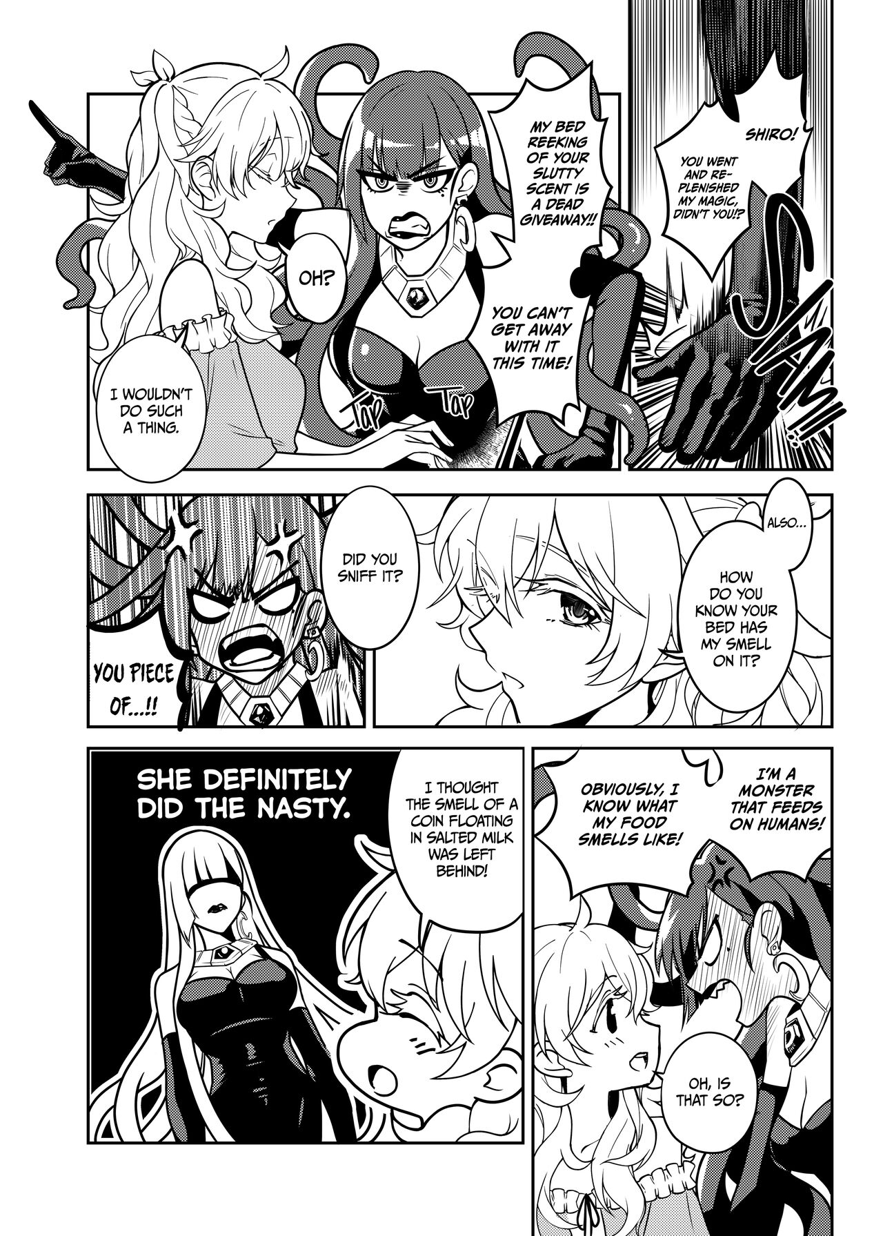 This Brat is Still Thirsty for Step-Mommy page 8 full
