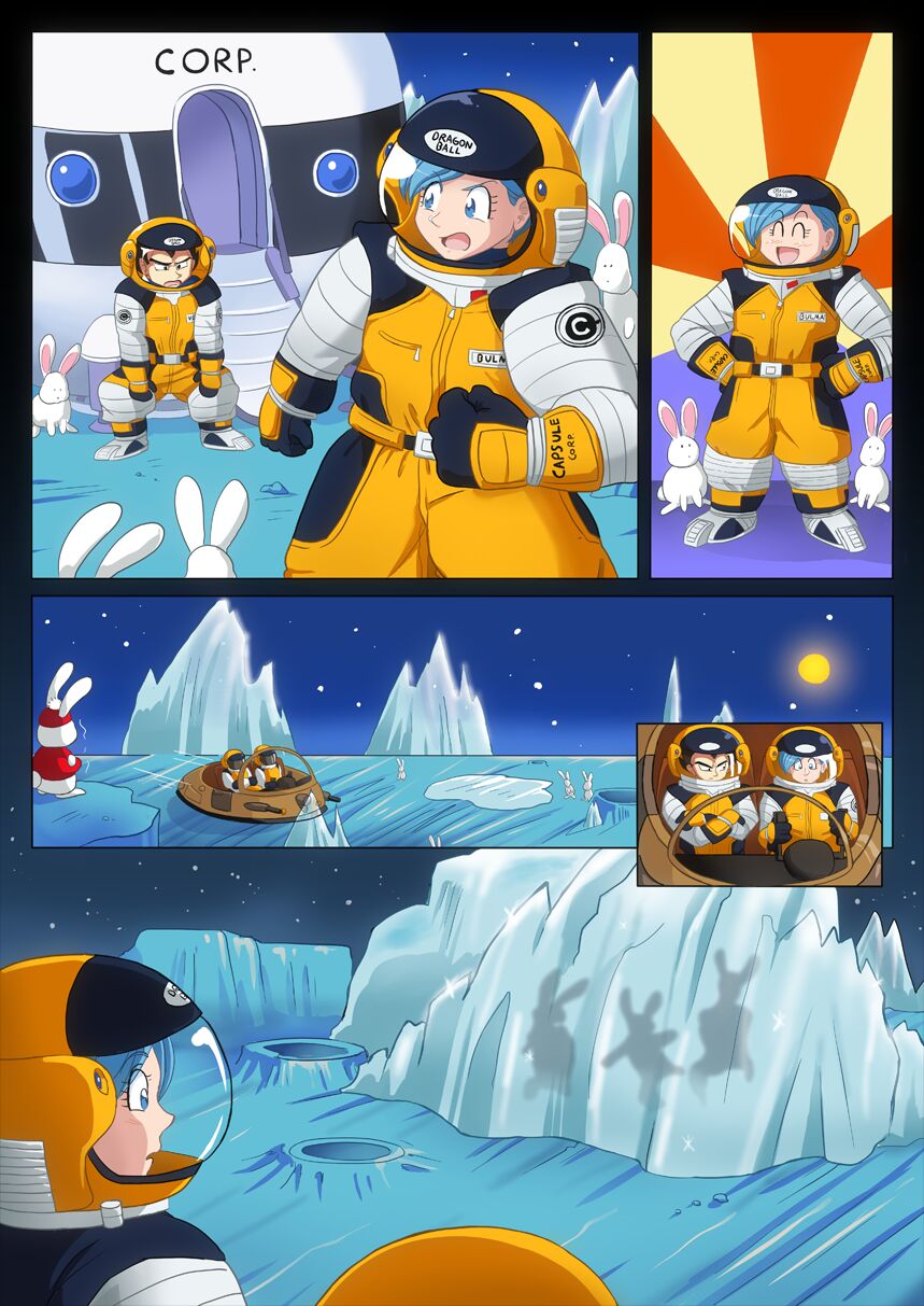 Bulma Doujinshi page 9 full
