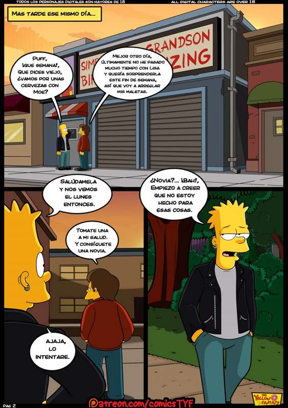 The Simpsons Reencuentro Completo page 3 full