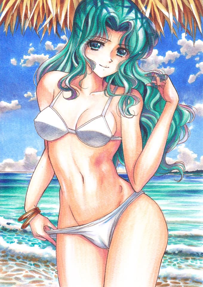 Galeria Sailor Uranus - Haruka Tenou ecchi / Sailor Neptune - Michiru Kaiō page 6 full