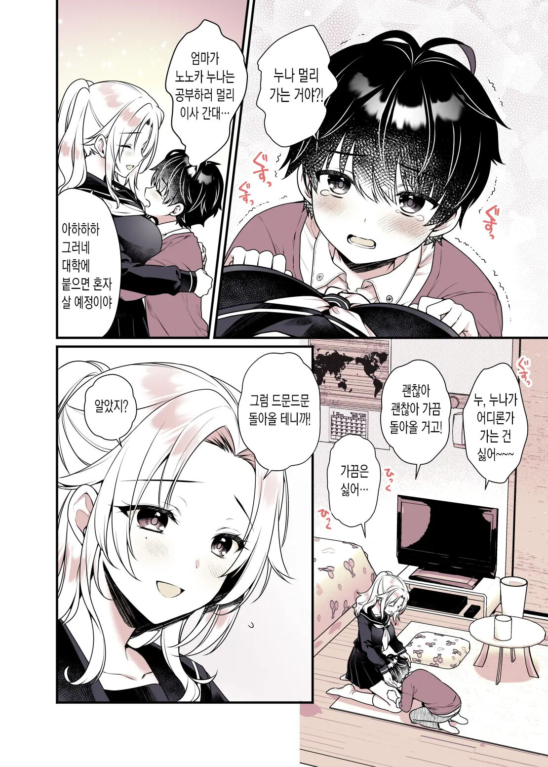 Onee-chan no Oppai Suki ni Shite Ii yo  누나의 가슴 좋을 대로 해도 괜찮아 page 8 full