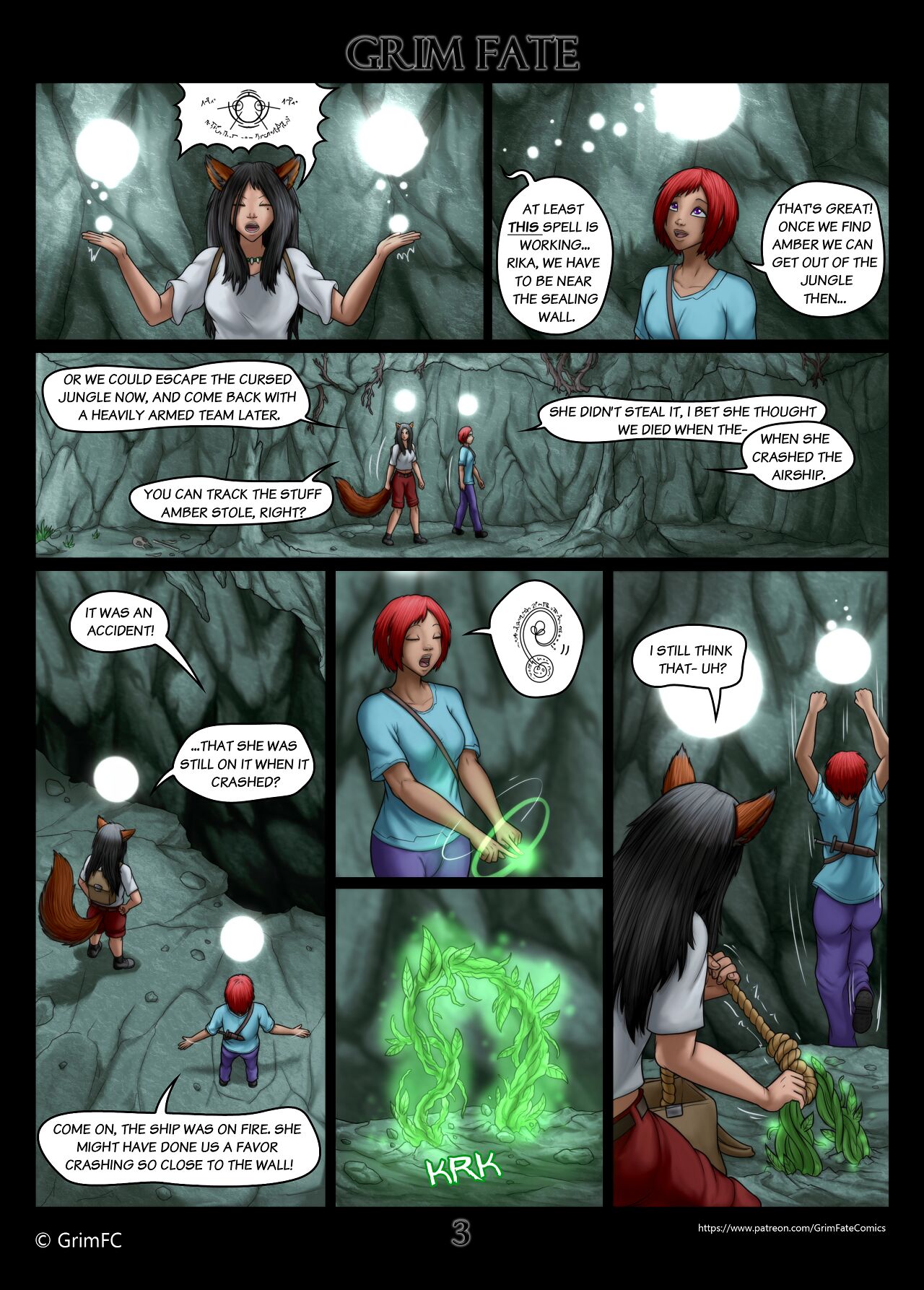 Grim Fate  + Spiritarium page 6 full